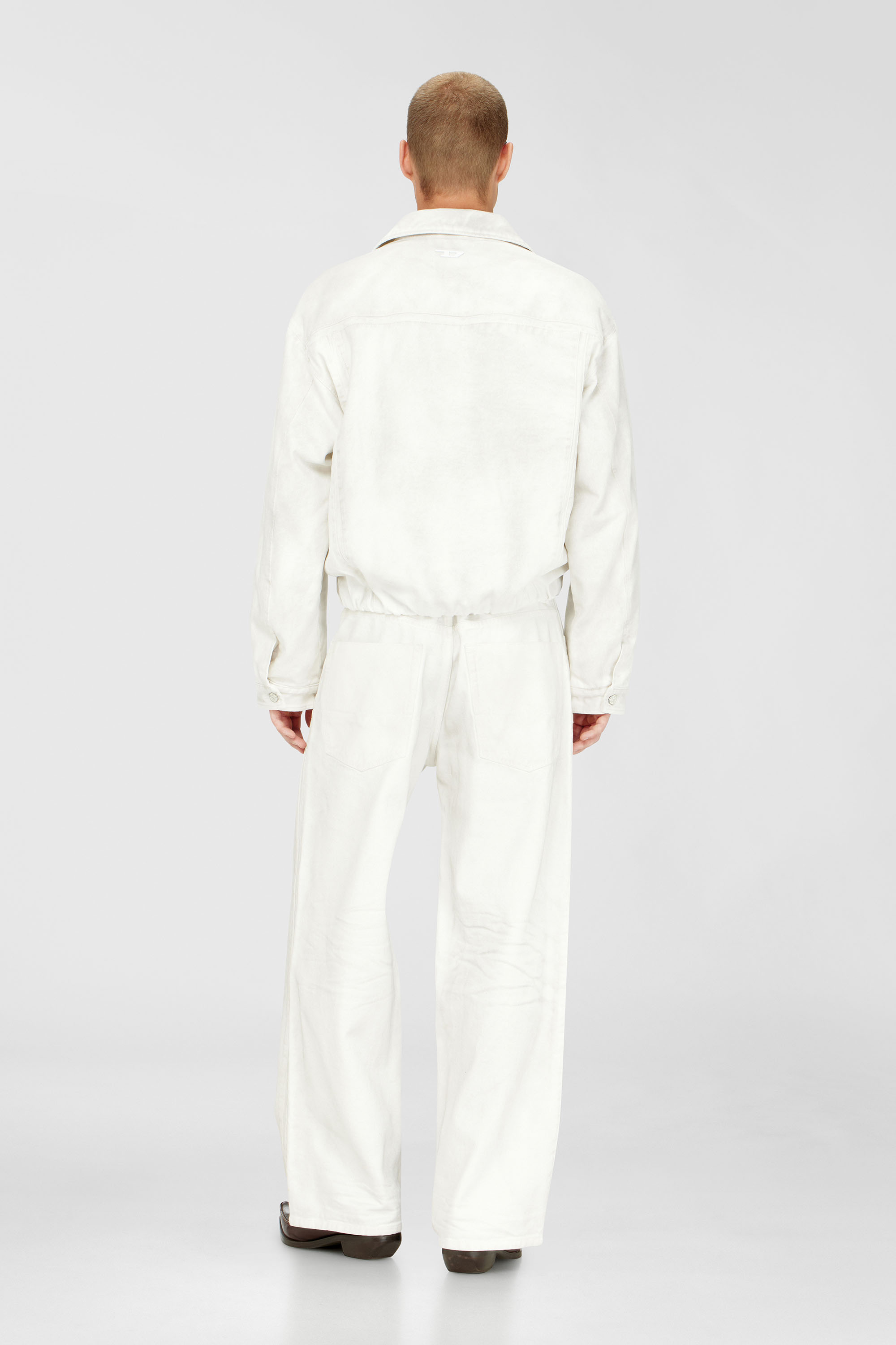 Diesel - Unisex's Relaxed Jeans 1982 D-Hakou 007GG, ホワイト - 3