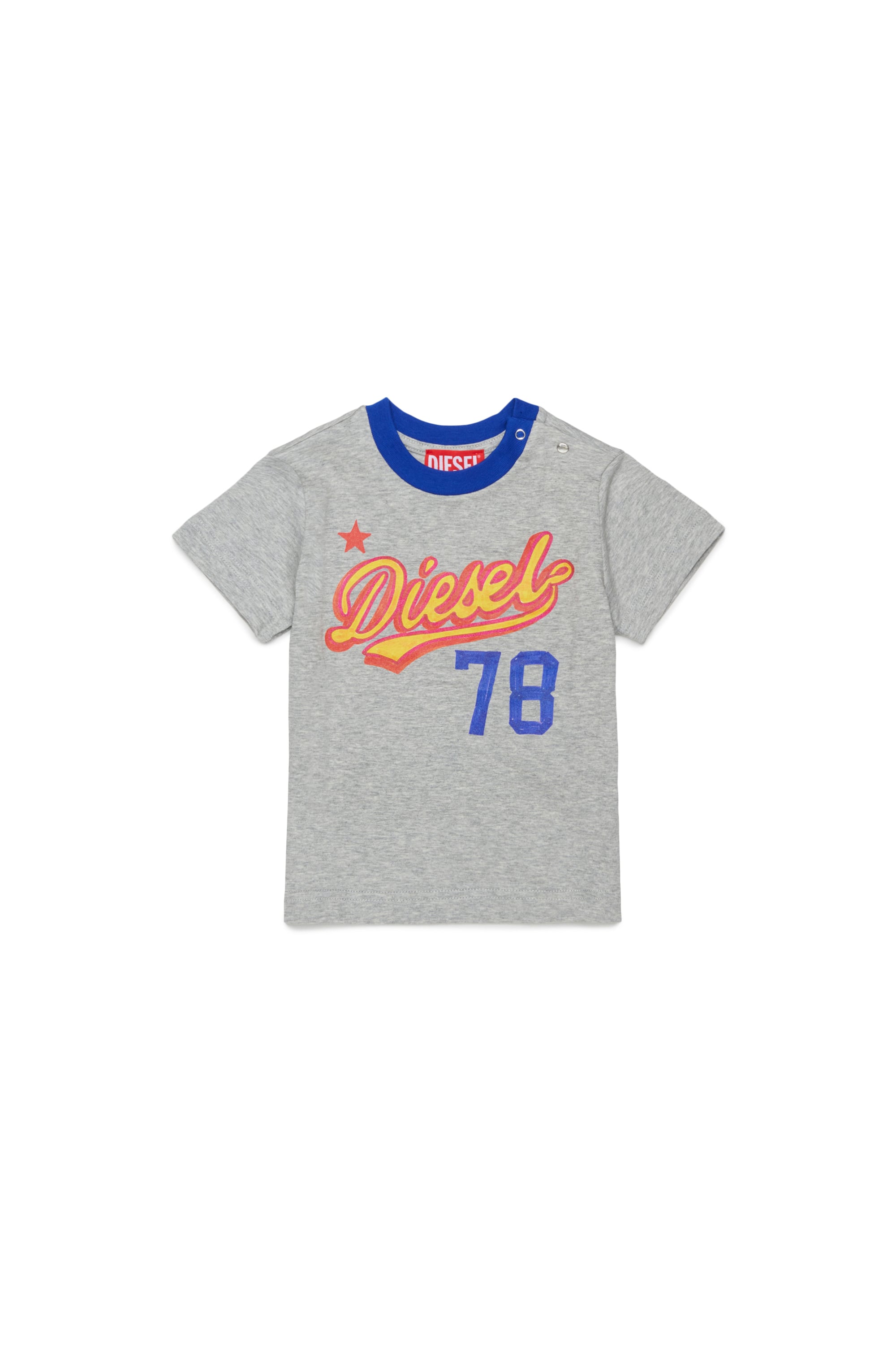 Diesel - TURSIB, Male's Tシャツ in グレー - 1