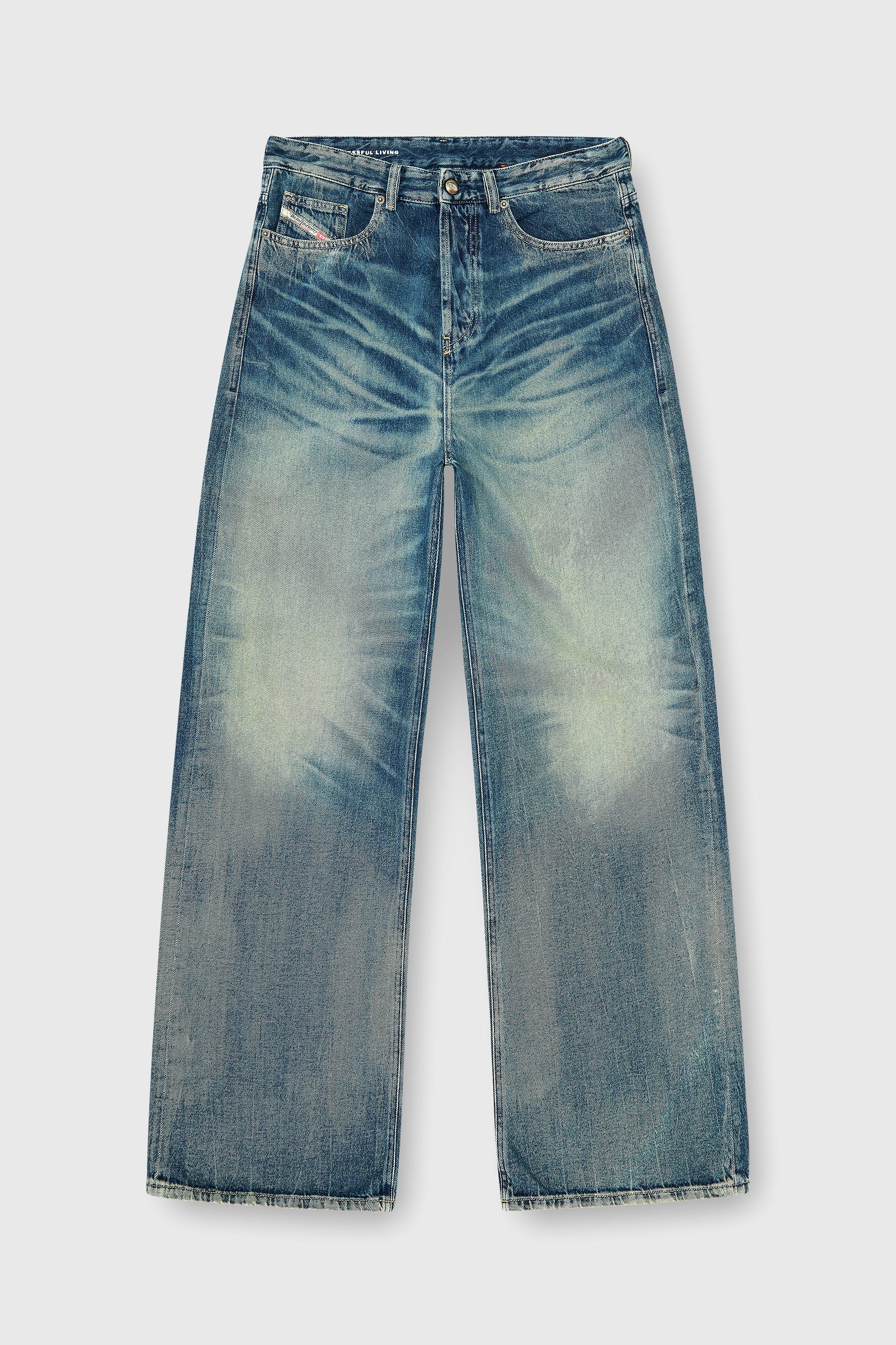 Diesel - Male's Relaxed Jeans D-Rise 09P55, ダークブルー - 2