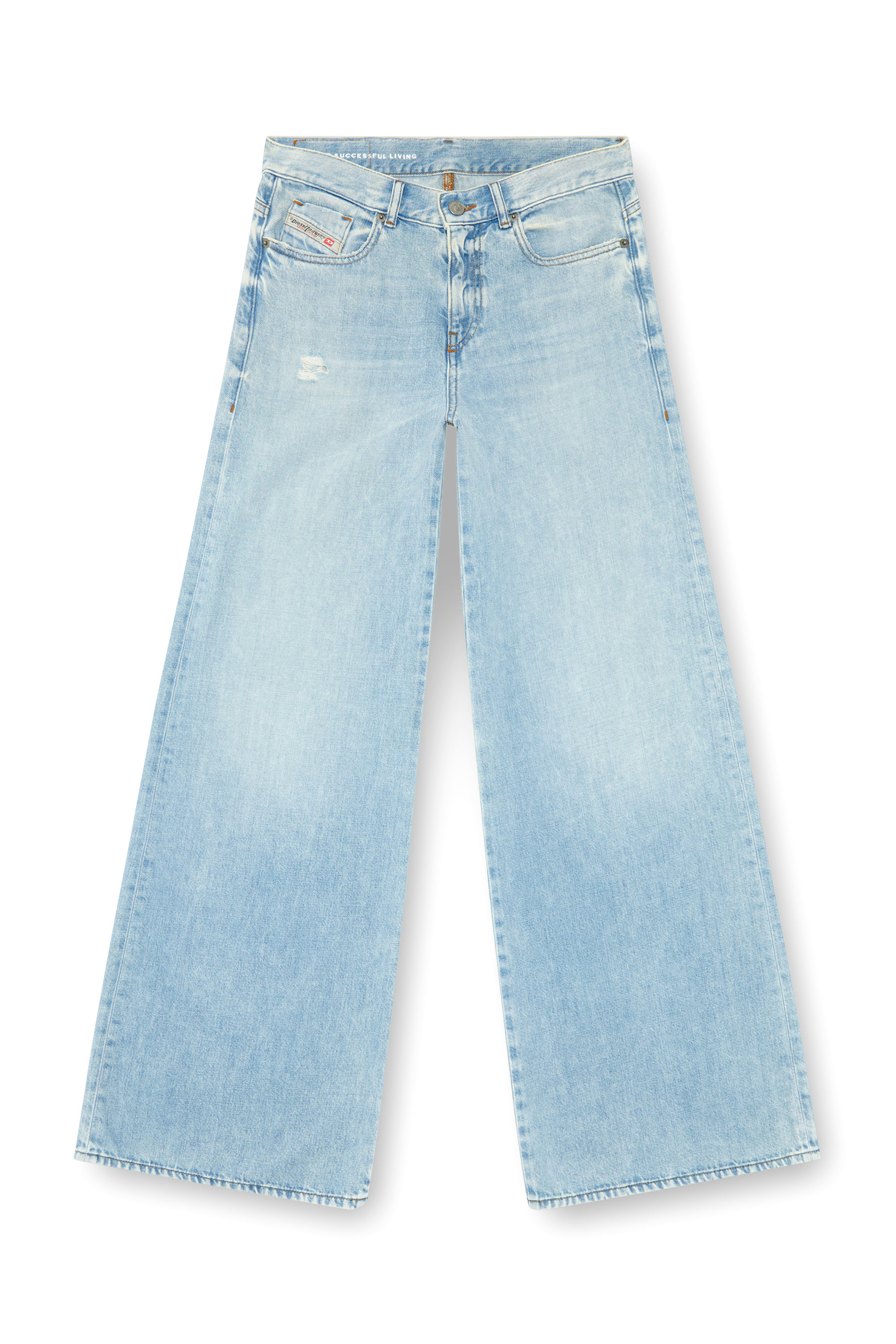 Diesel - Female's Flare Jeans 1978 D-Akemi 068MQ, ライトブルー - 3