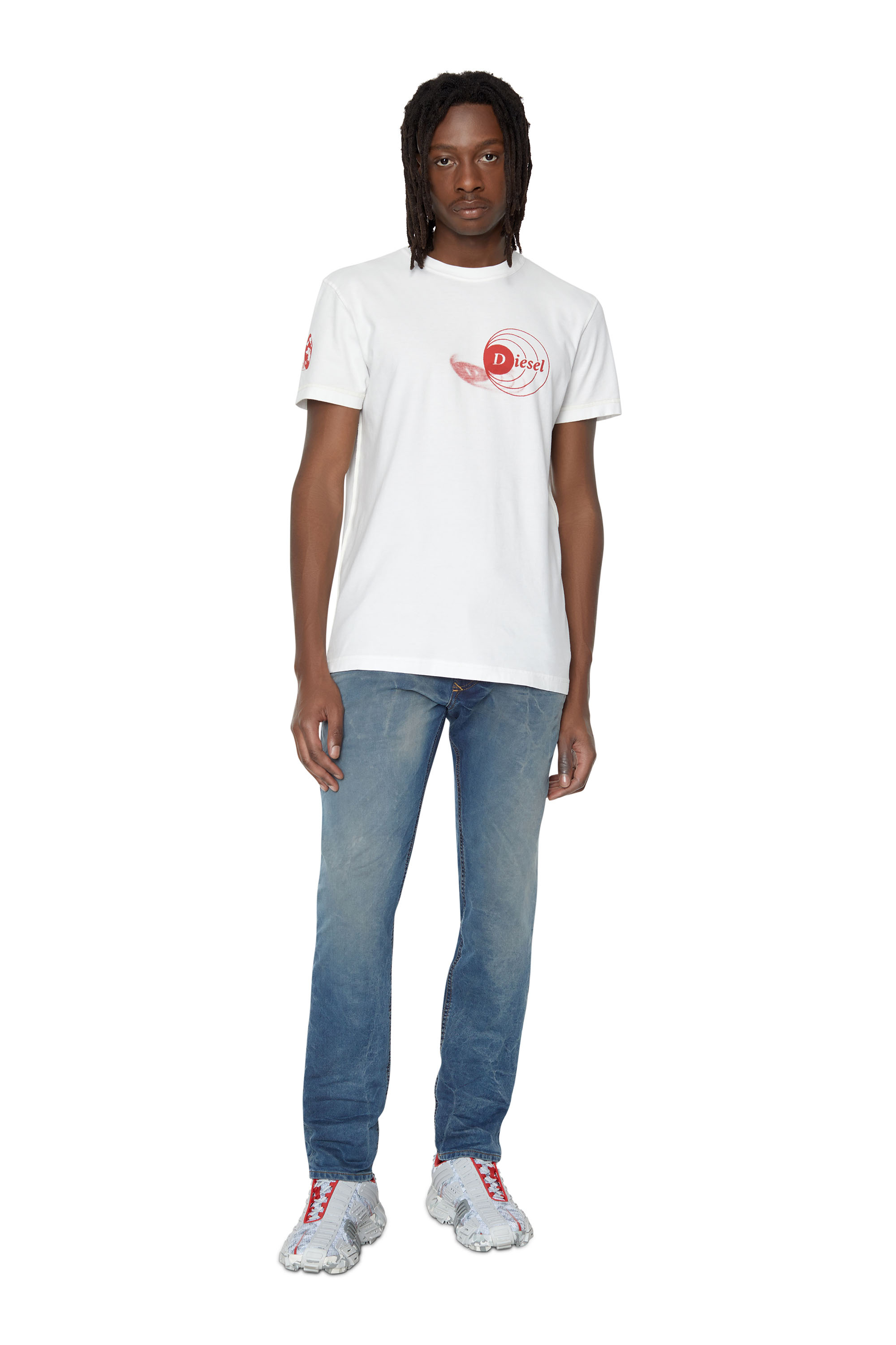 Diesel - Tapered 2030 D-Krooley Joggjeans® 068BD, ミディアムブルー - Image 5