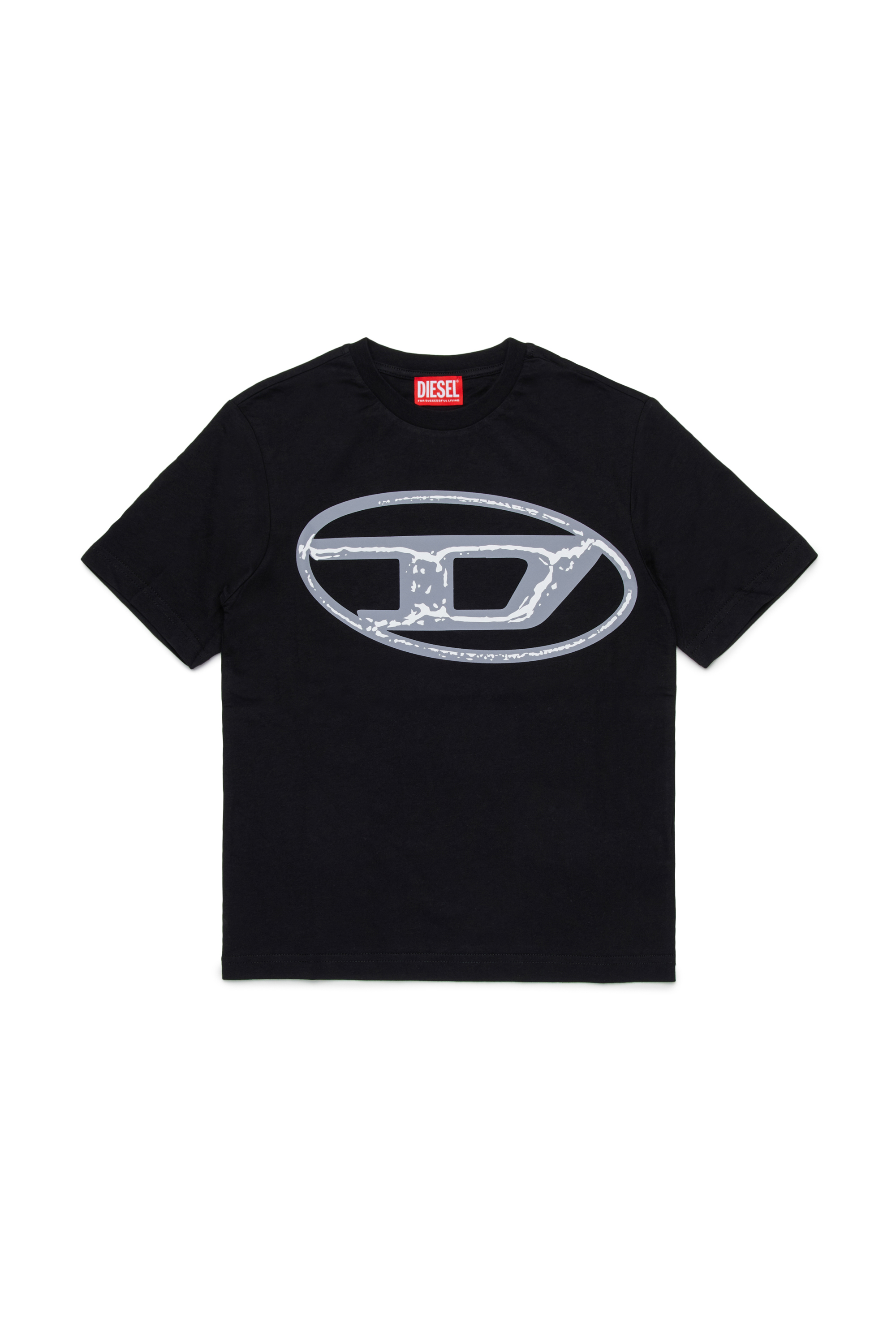 Diesel - TBONNIE OVER, Male's Tシャツ in ブラック - 1
