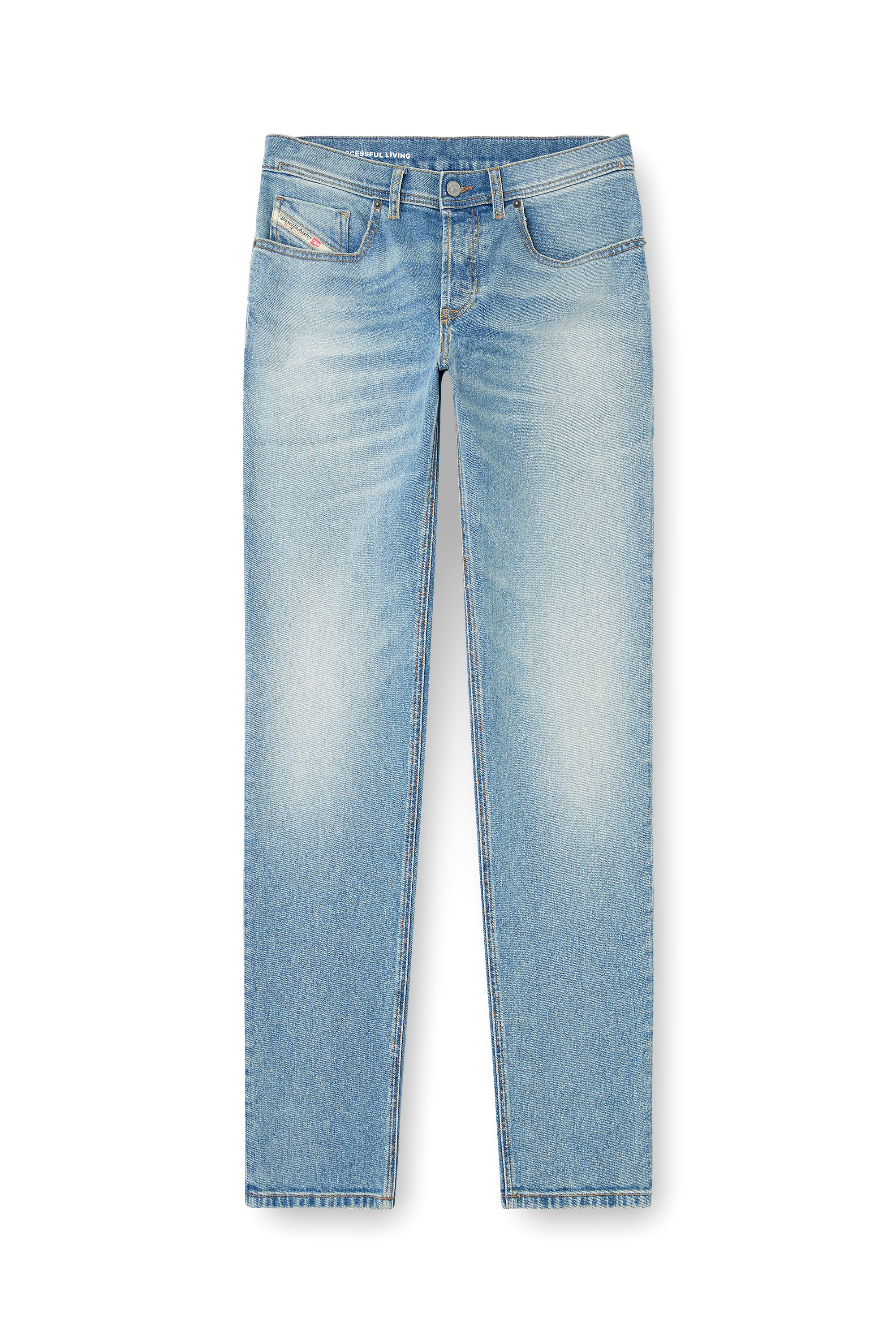 Regular Jeans 2023 D-Finitive 0DBEH, ライトブルー Diesel - Male's Regular Jeans 2023 D-Finitive 0DBEH, ライトブルー - 2