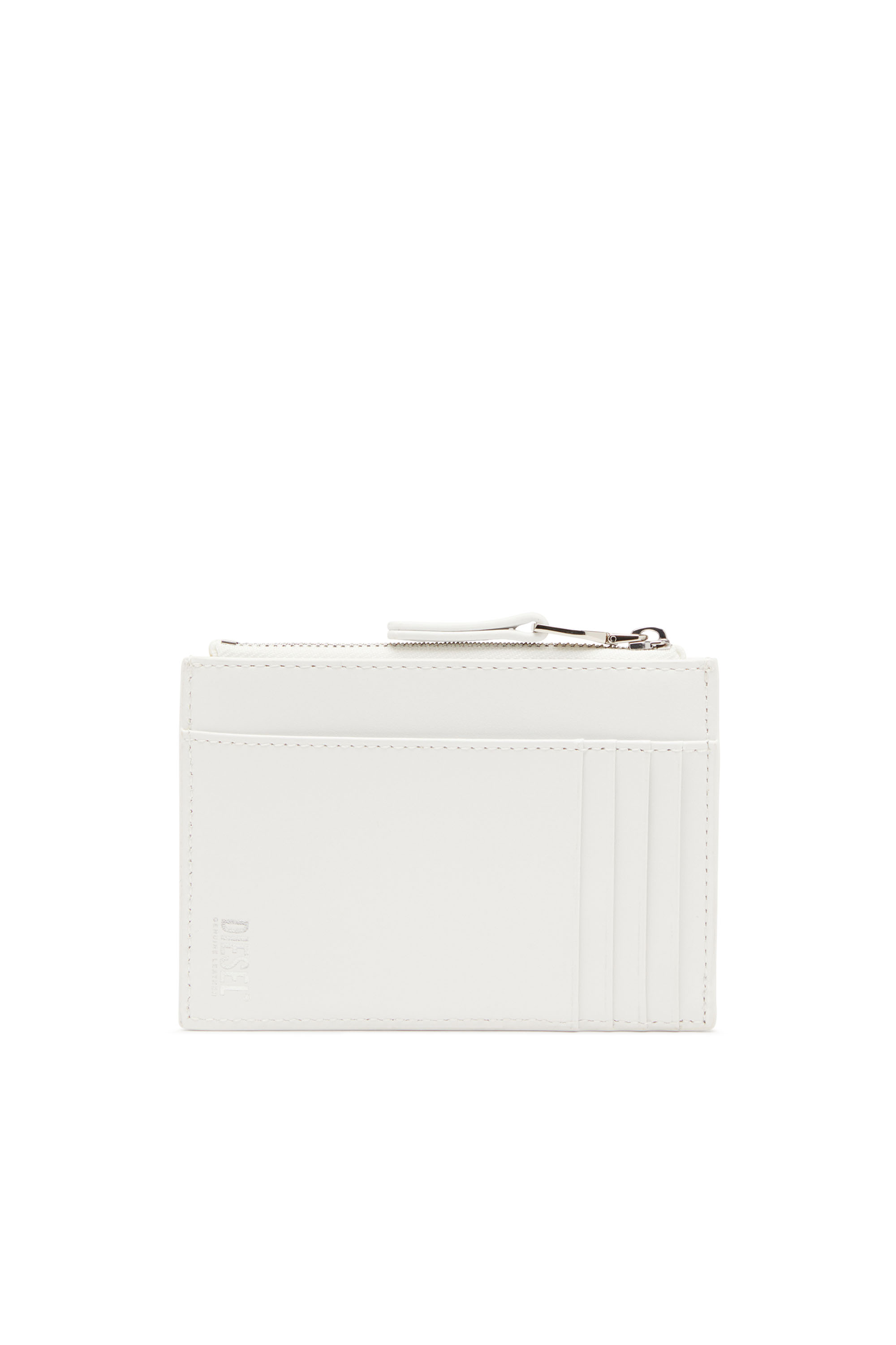 Diesel - 1DR CARD HOLDER I, Female's Card holder in leather in ホワイト - 2