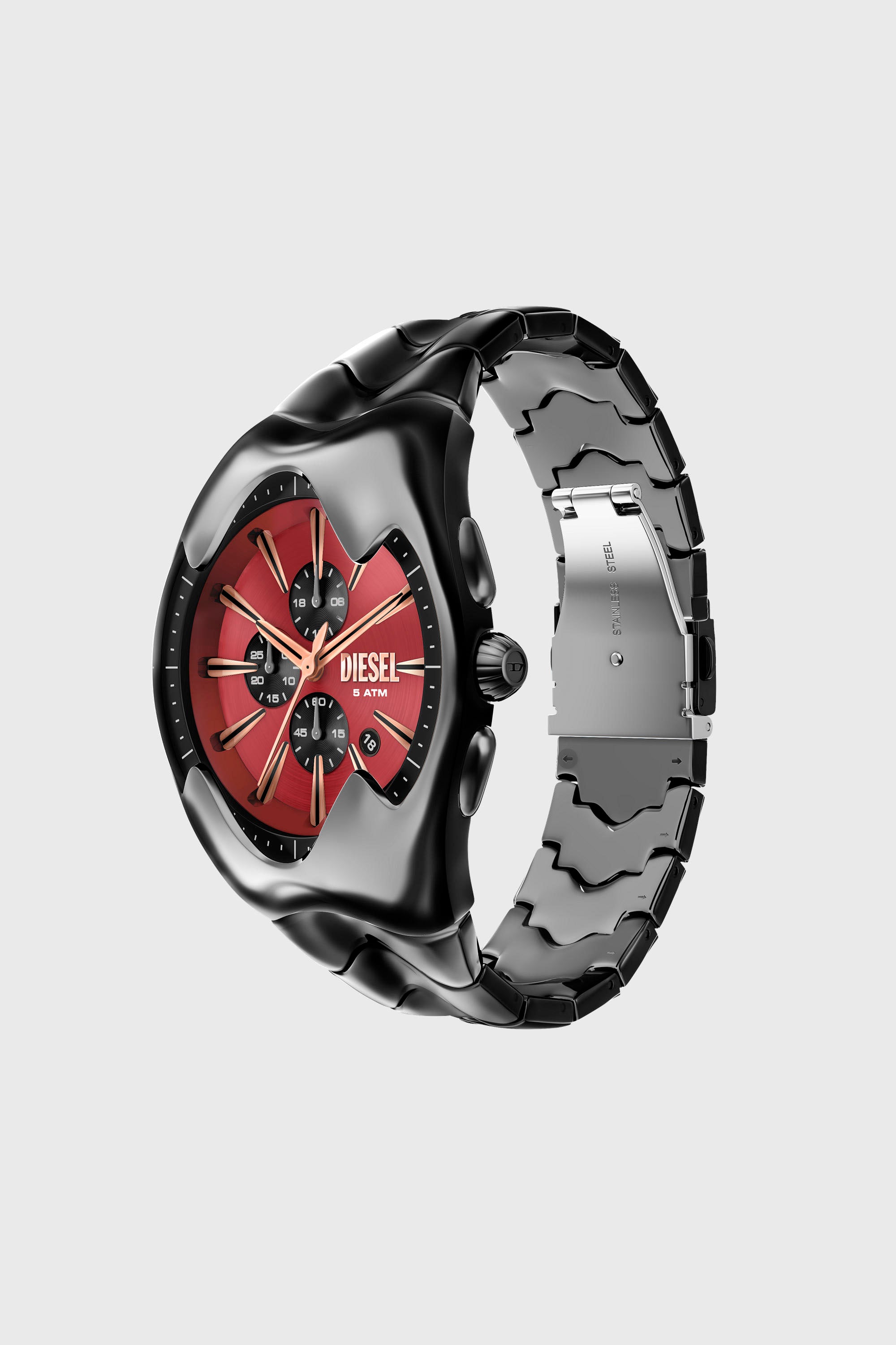 Diesel - DZ4713 WATCH, Male's 時計 in ブラック - 7