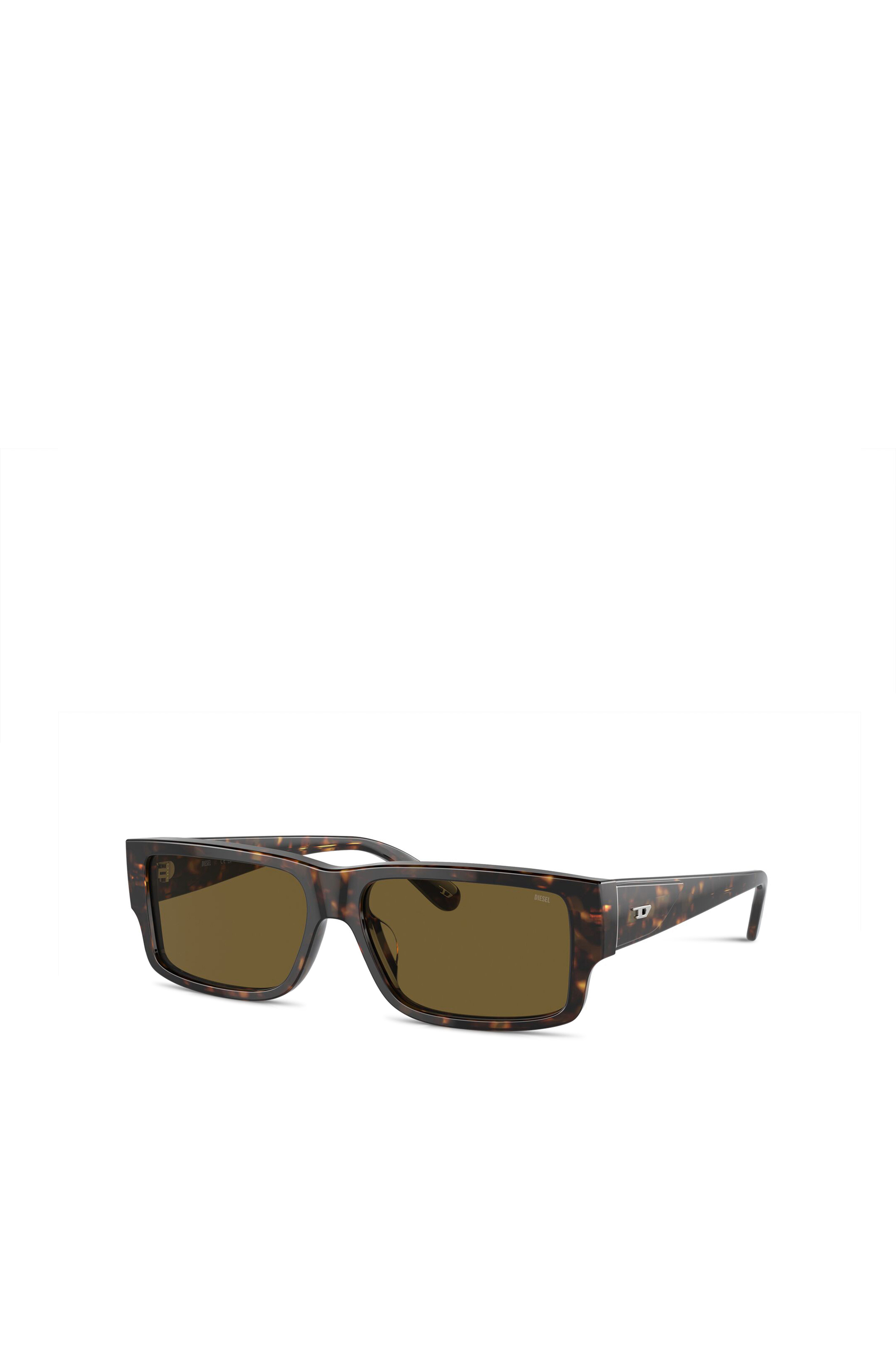Diesel - 0DL2003 SIZE 57, Male's Rectangle sunglasses in Brown - 5