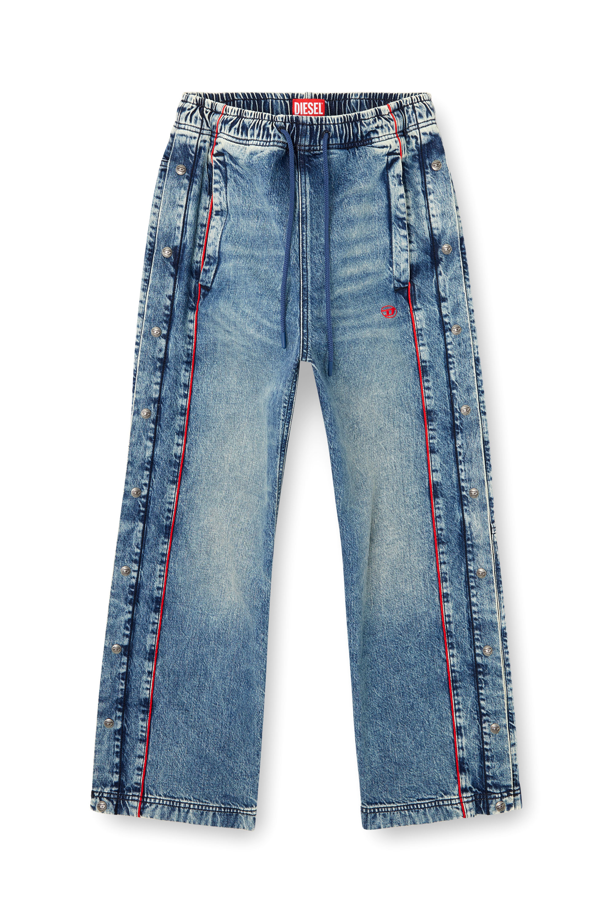 Diesel - Unisex's Relaxed Jeans D-Axfor 0ABCP, ミディアムブルー - 2