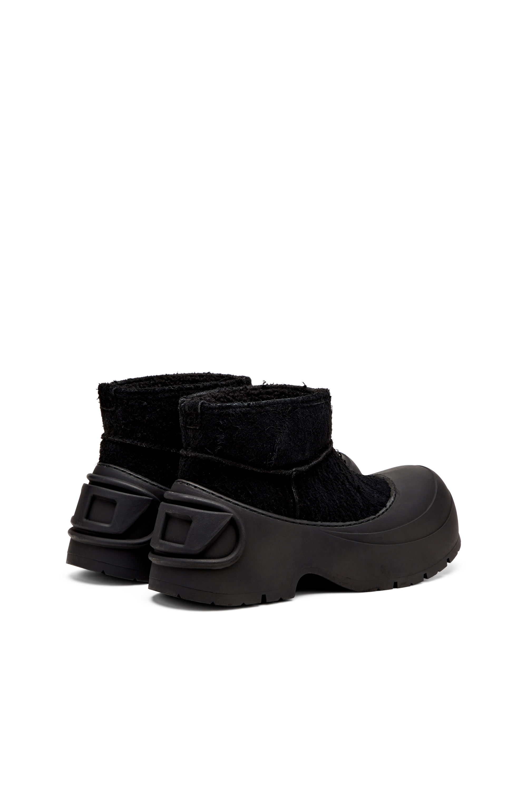 Diesel - D-DONALD MONTONE, Male's D-Donald-Chunky ankle boot with lug sole in ブラック - 3