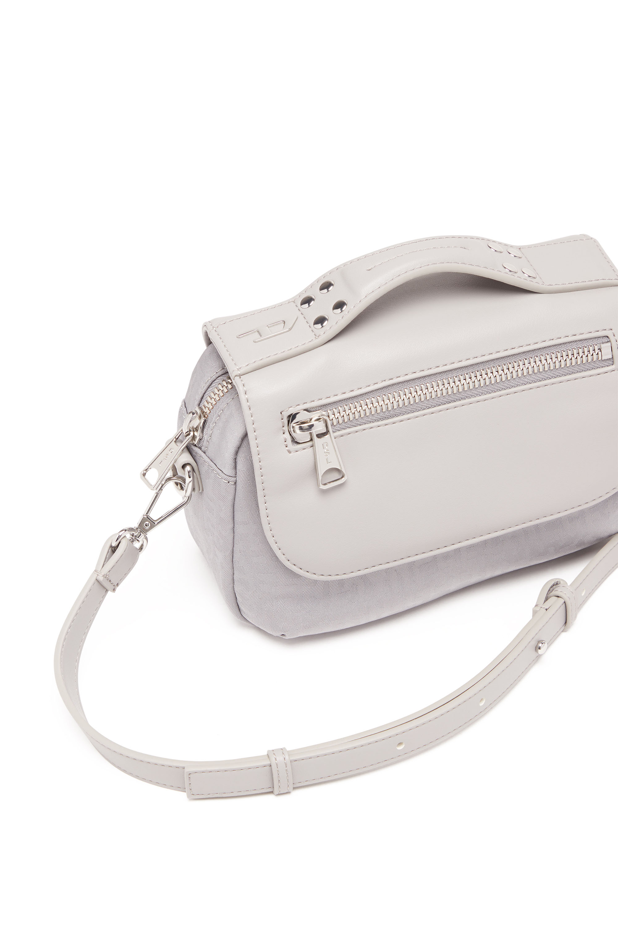 Diesel - NYLON MONO MINI MESSENGER X, グレー - Image 5