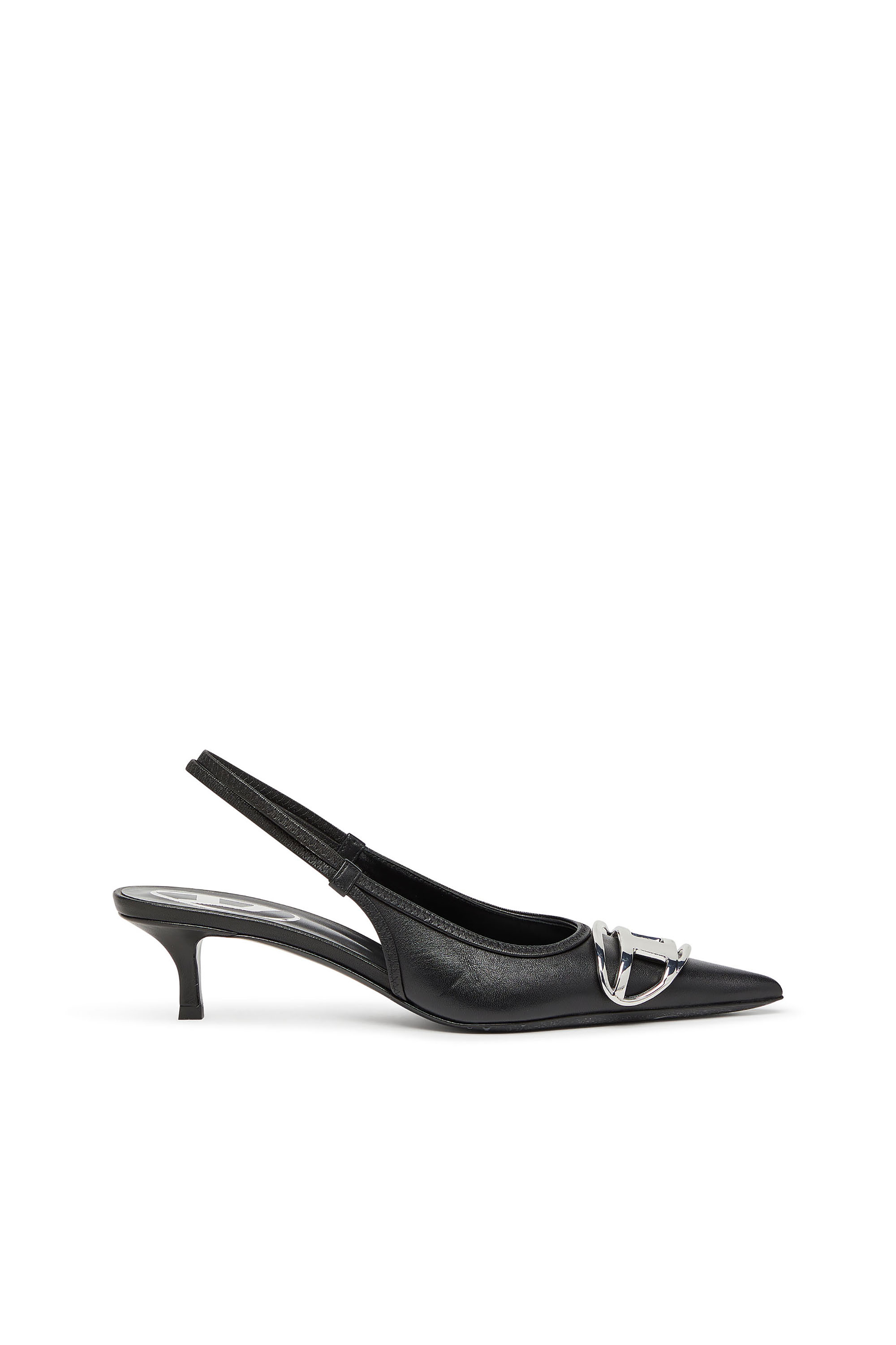 Diesel - D-VENUS SB 40, Female's D-Venus-Slingback pumps in nappa leather in ブラック - 1
