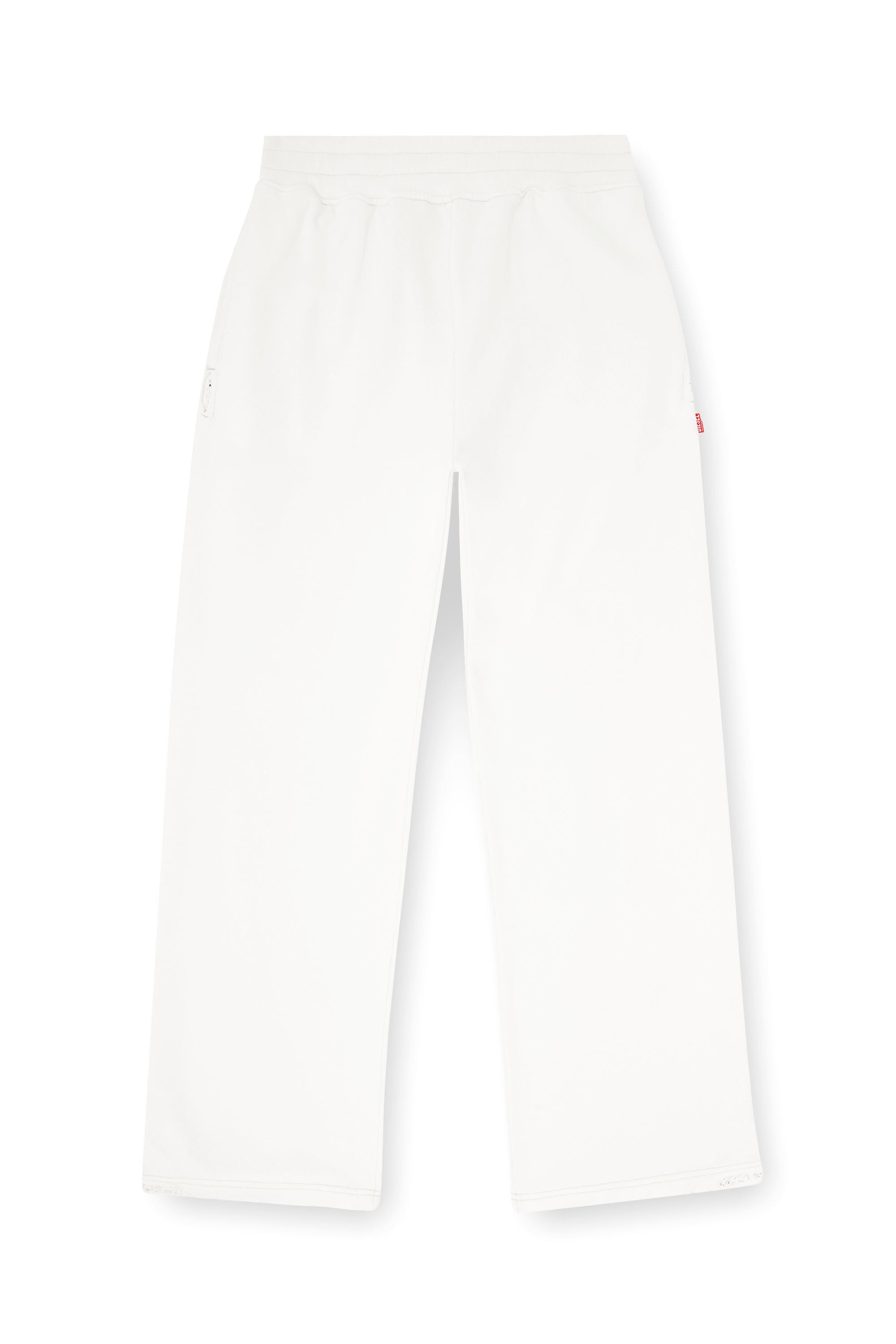Diesel - P-MARTAINS-CRYSTALS, Male's スウェットパンツ in ホワイト - 4