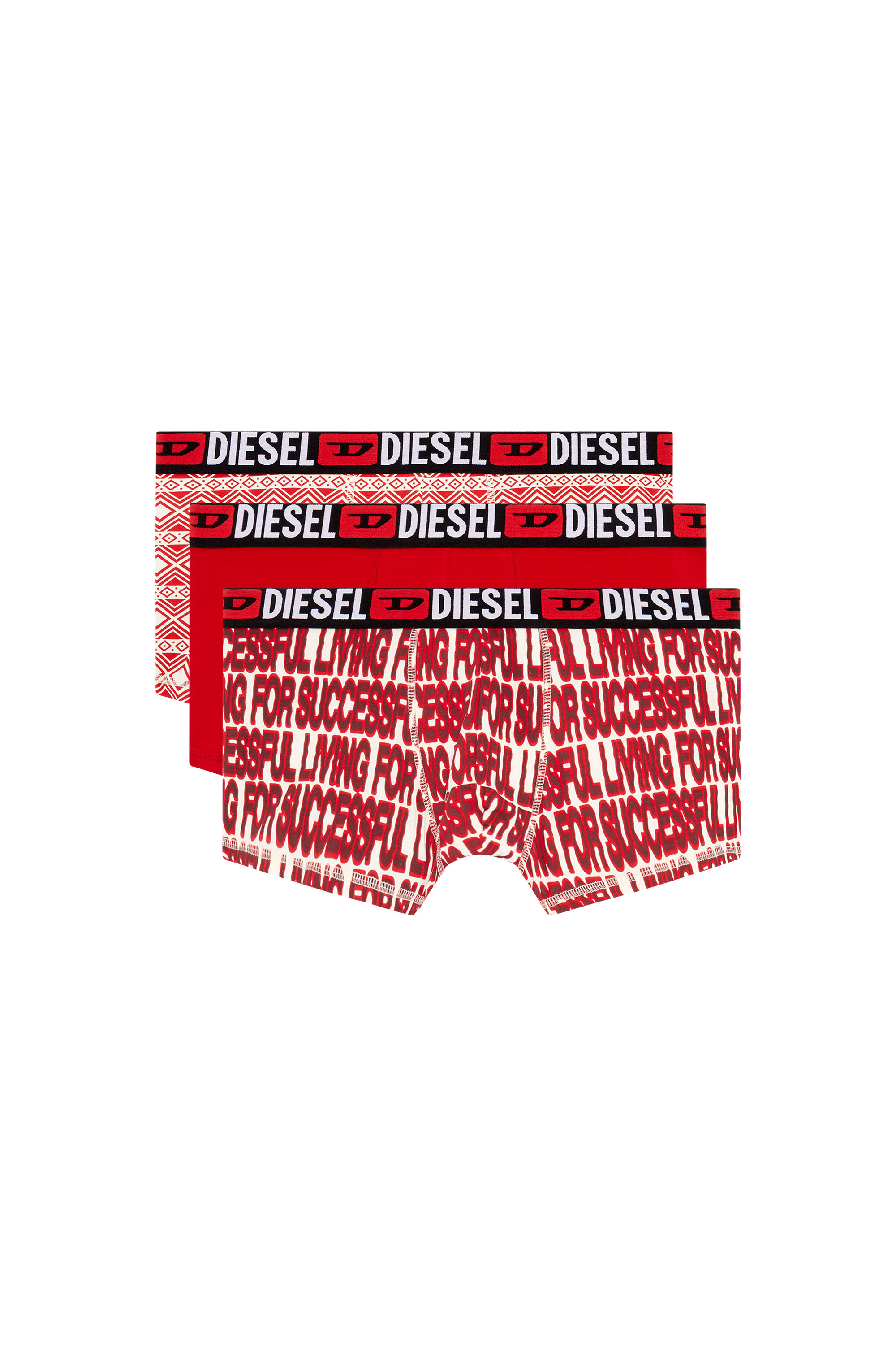 Diesel - UMBX-DAMIENTHREEPACK, レッド - Image 1