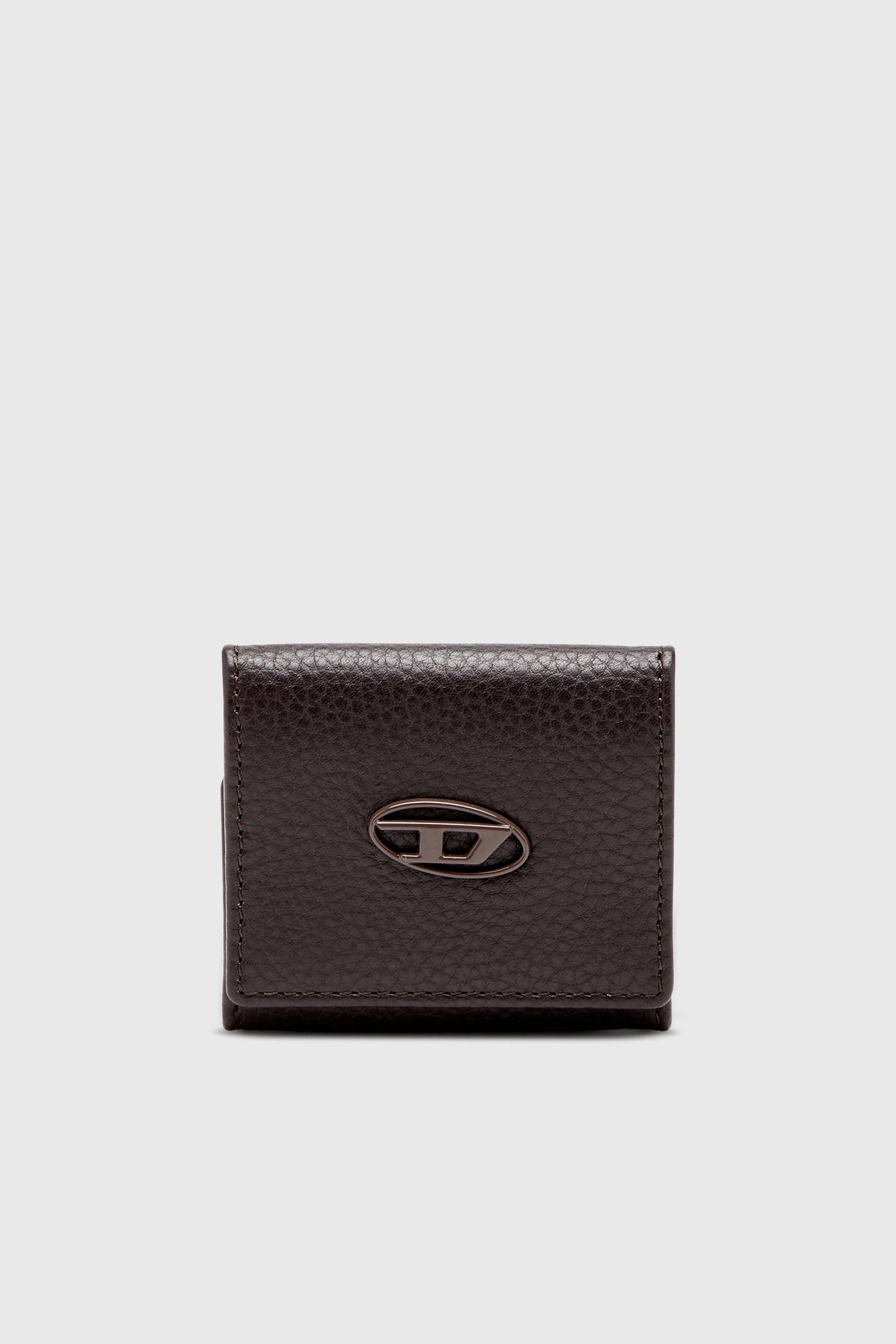 Diesel - HISSU EVO COIN CASE, Male's コインケース in ダークブラウン - 1
