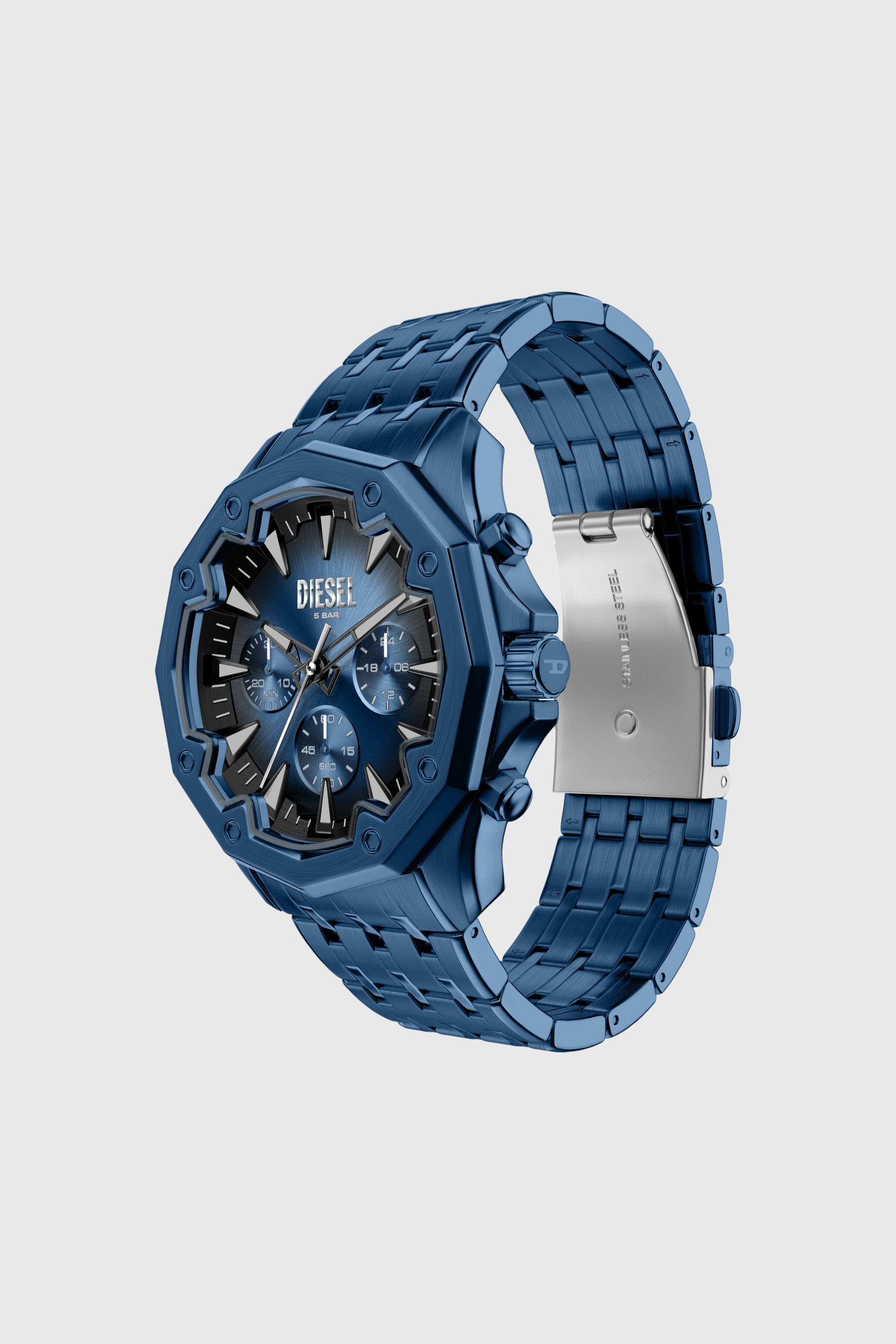 DZ4705 WATCH Stinger Blue Stainless Steel Watch｜ブルー｜メンズ