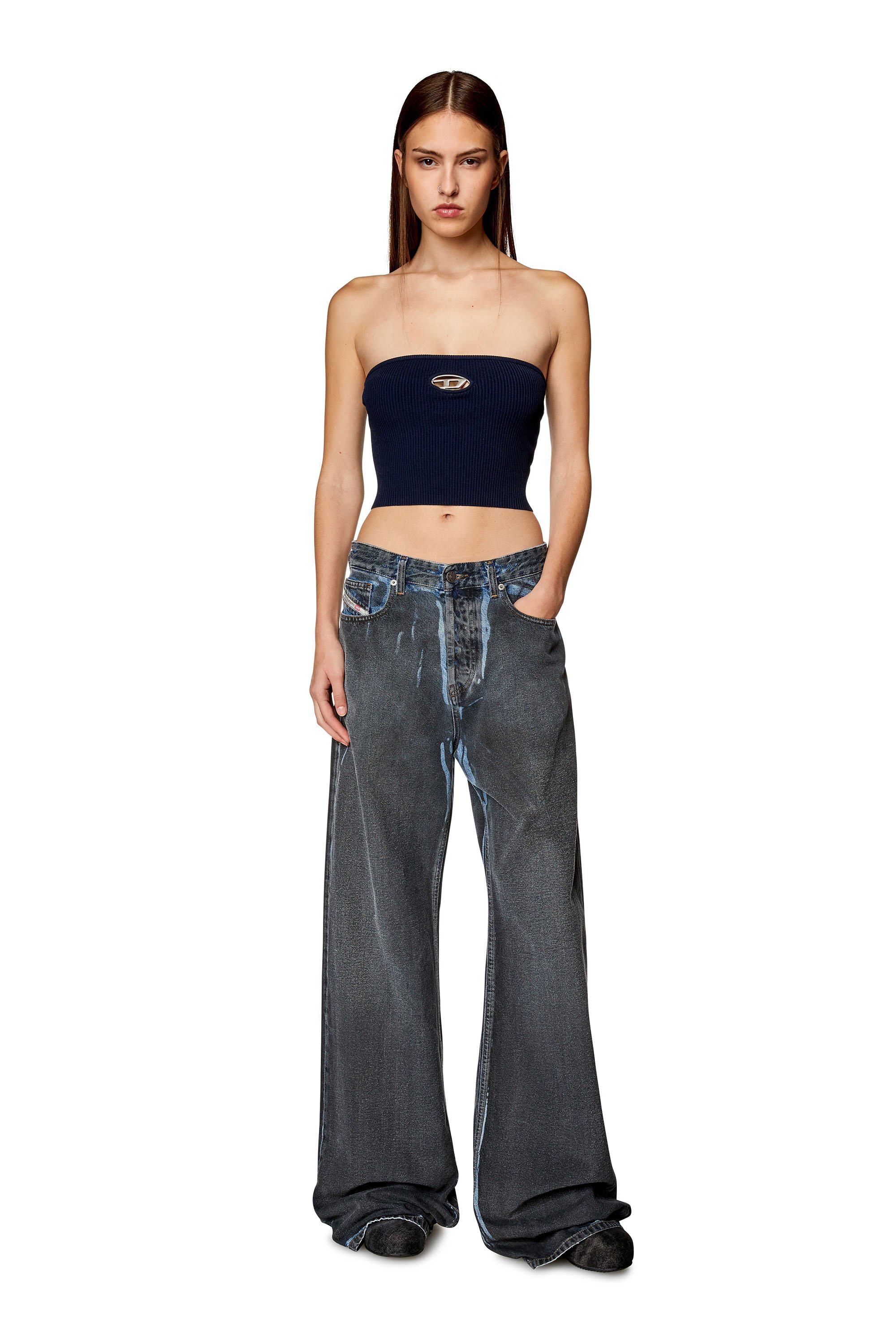 Diesel - M-CLARKSVILLEX, Female's ニット in ダークブルー - 2
