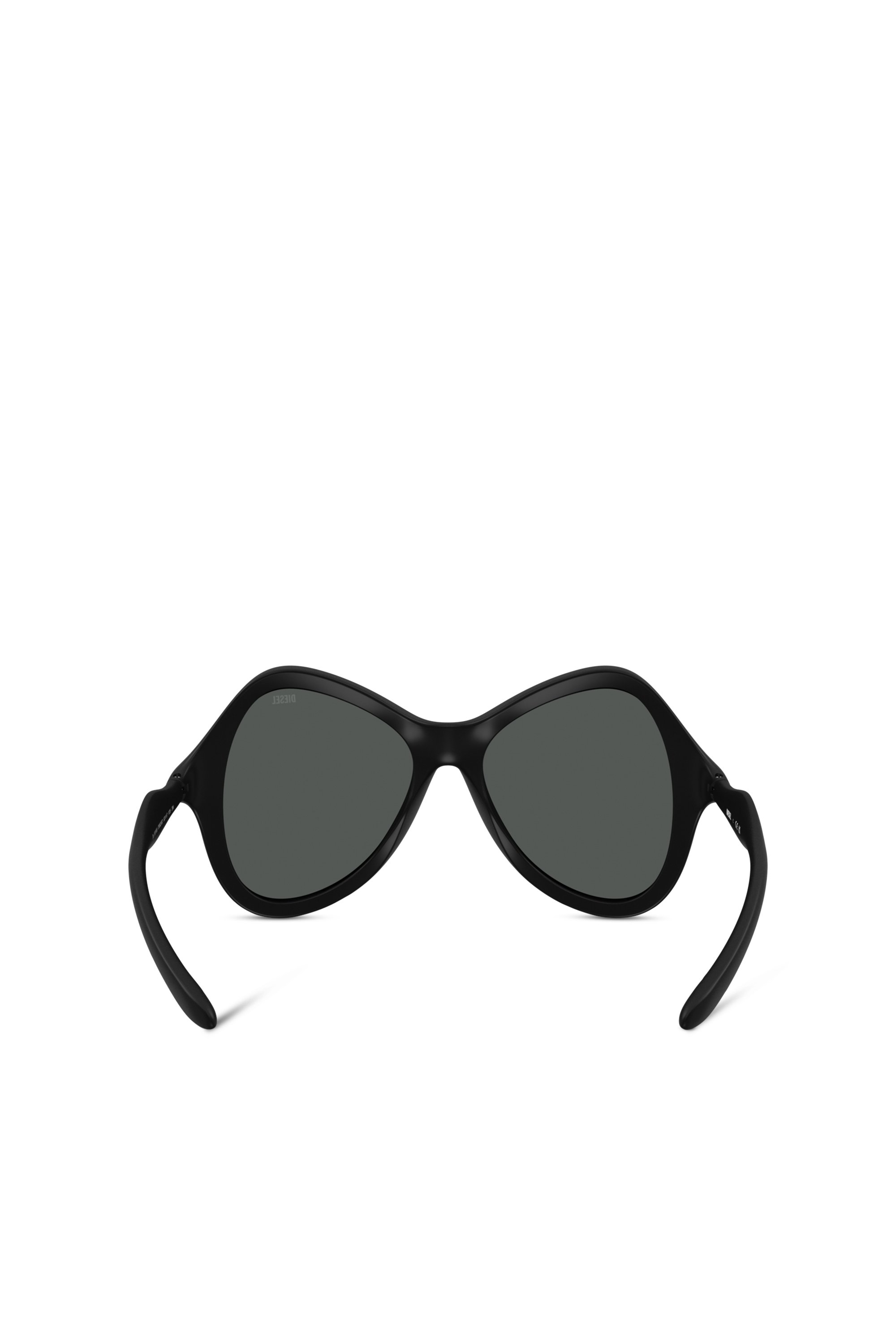 Diesel - 0DL3010U, Unisex's Cat-eye style sunglasses in ブラック - 4