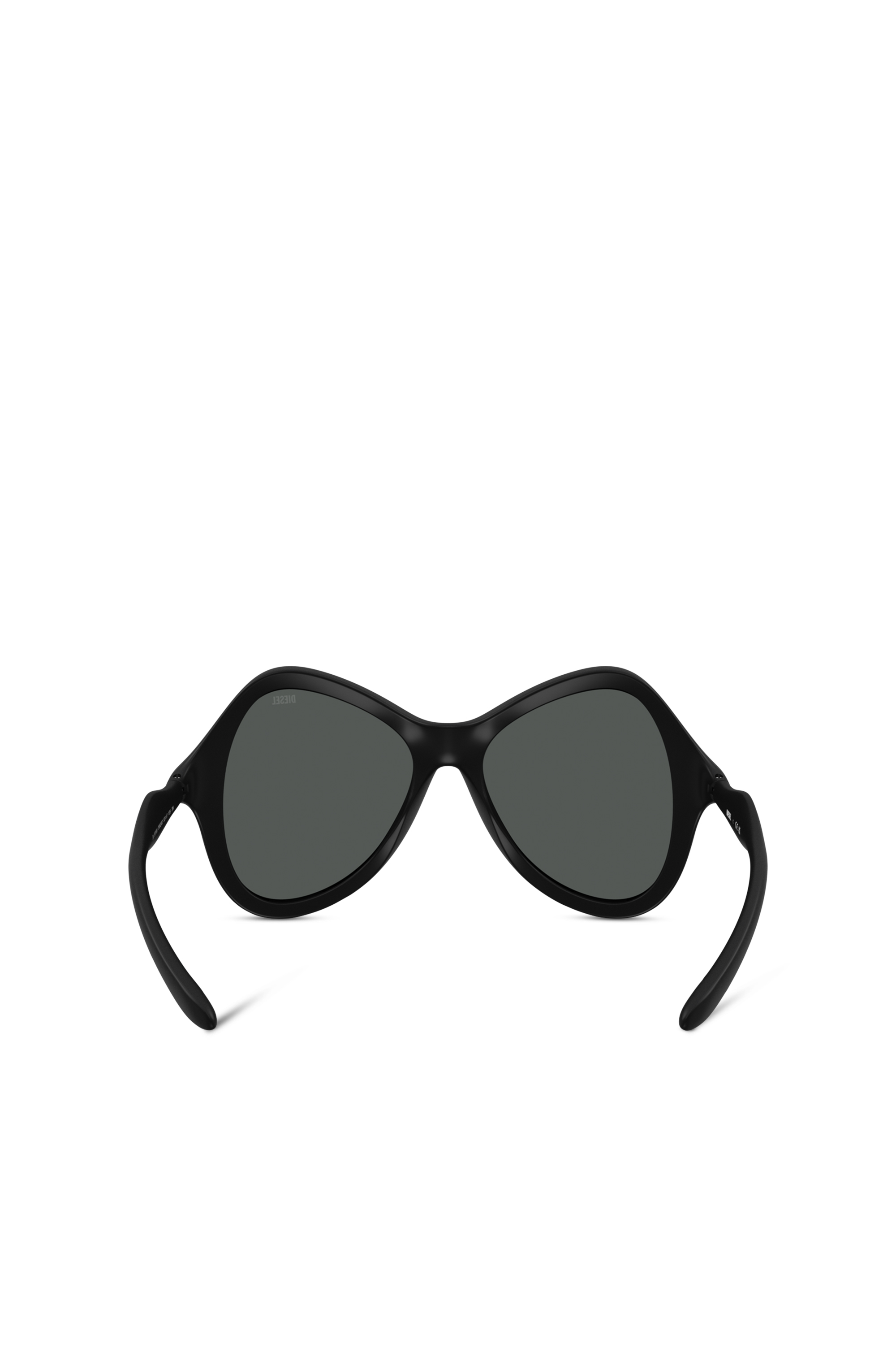 Diesel - 0DL3010U, Unisex's Cat-eye style sunglasses in ブラック - 3