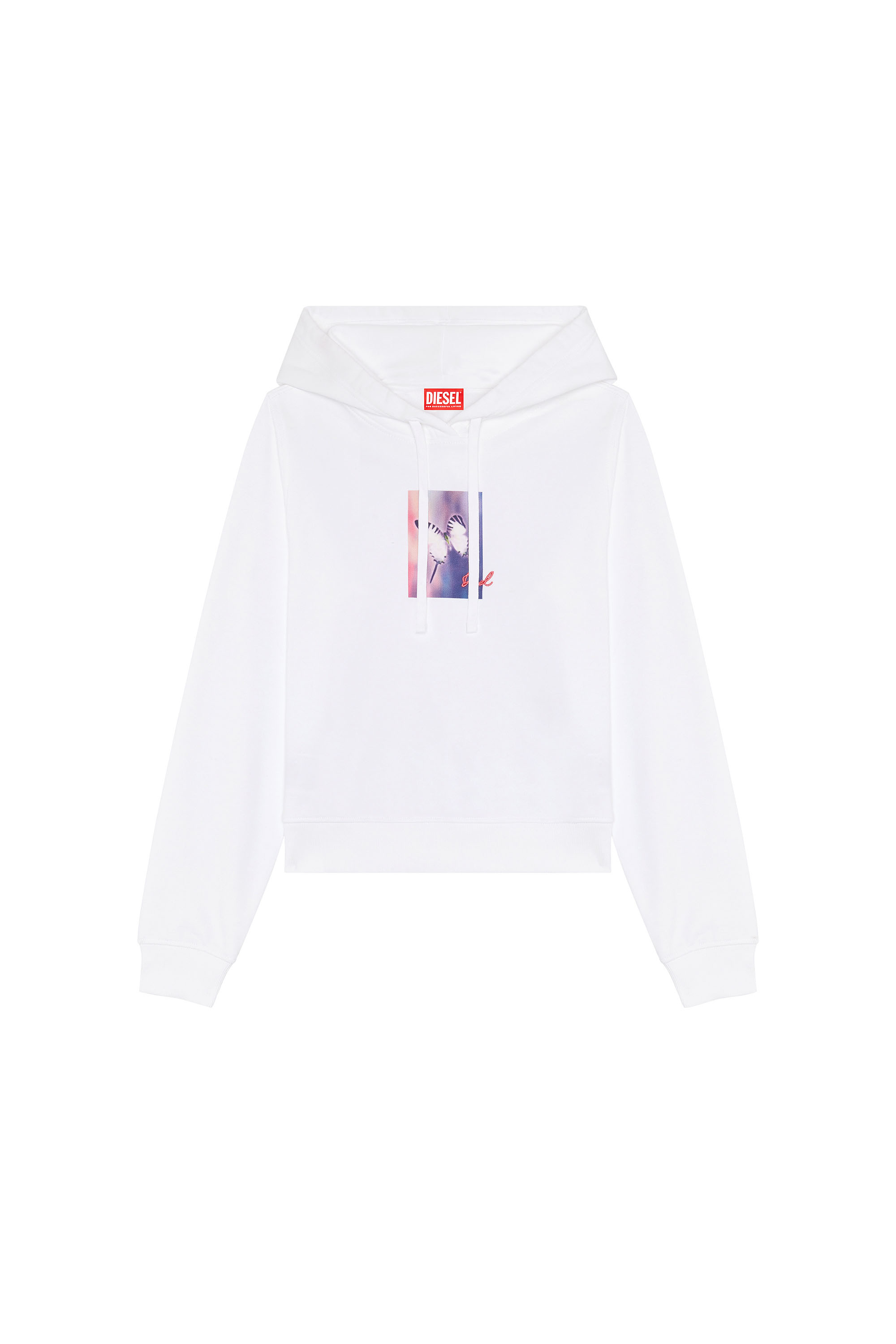 Diesel - F-REGGY-HOOD-L6, ホワイト - Image 4