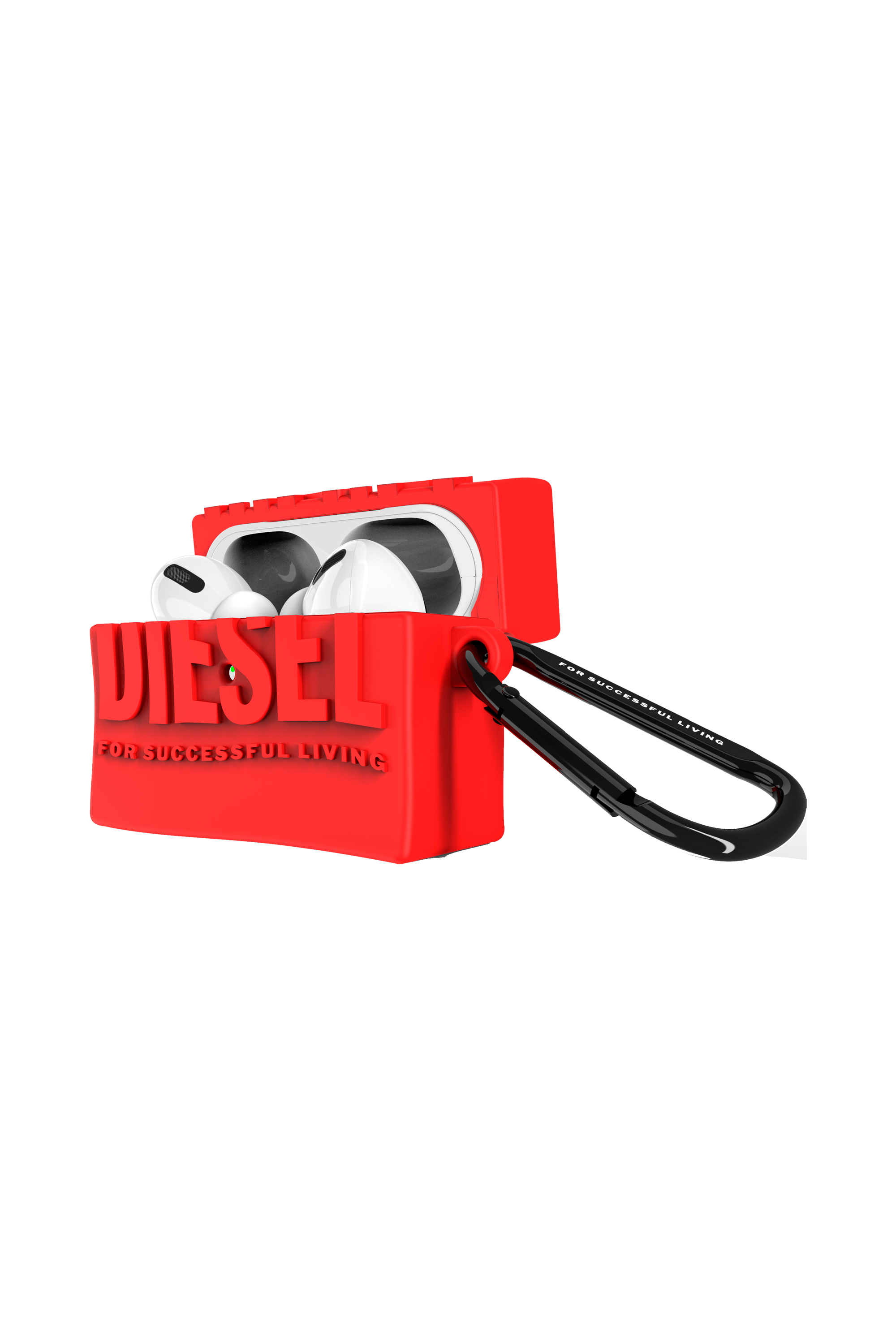Diesel - 54135 AIRPOD CASE, Unisex's AIRPODS PRO / PRO 2  Airpod Case in レッド - 4