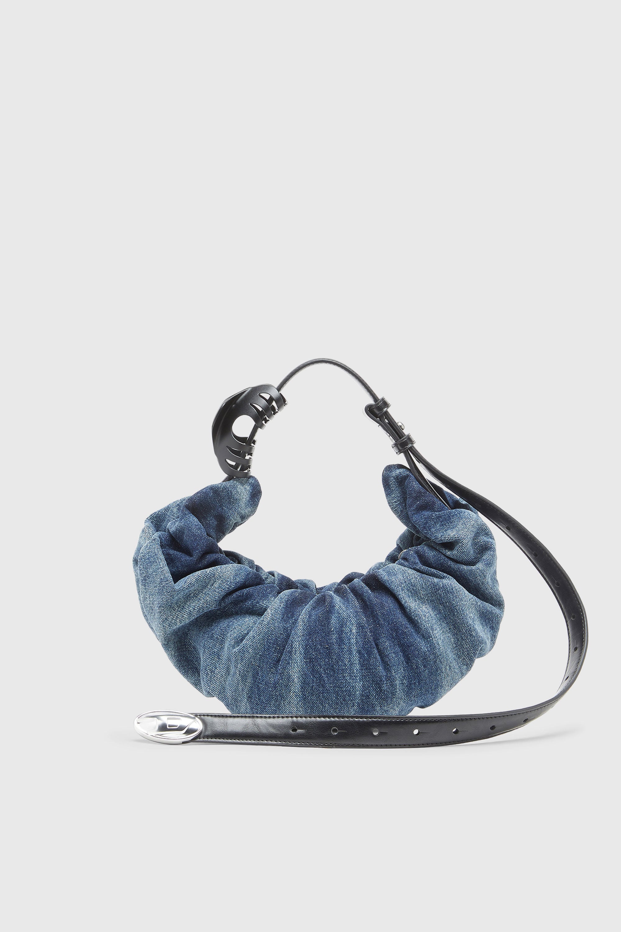 Diesel - GRAB-D HOBO S, Female's ホーボーバッグ S in ミディアムブルー - 1