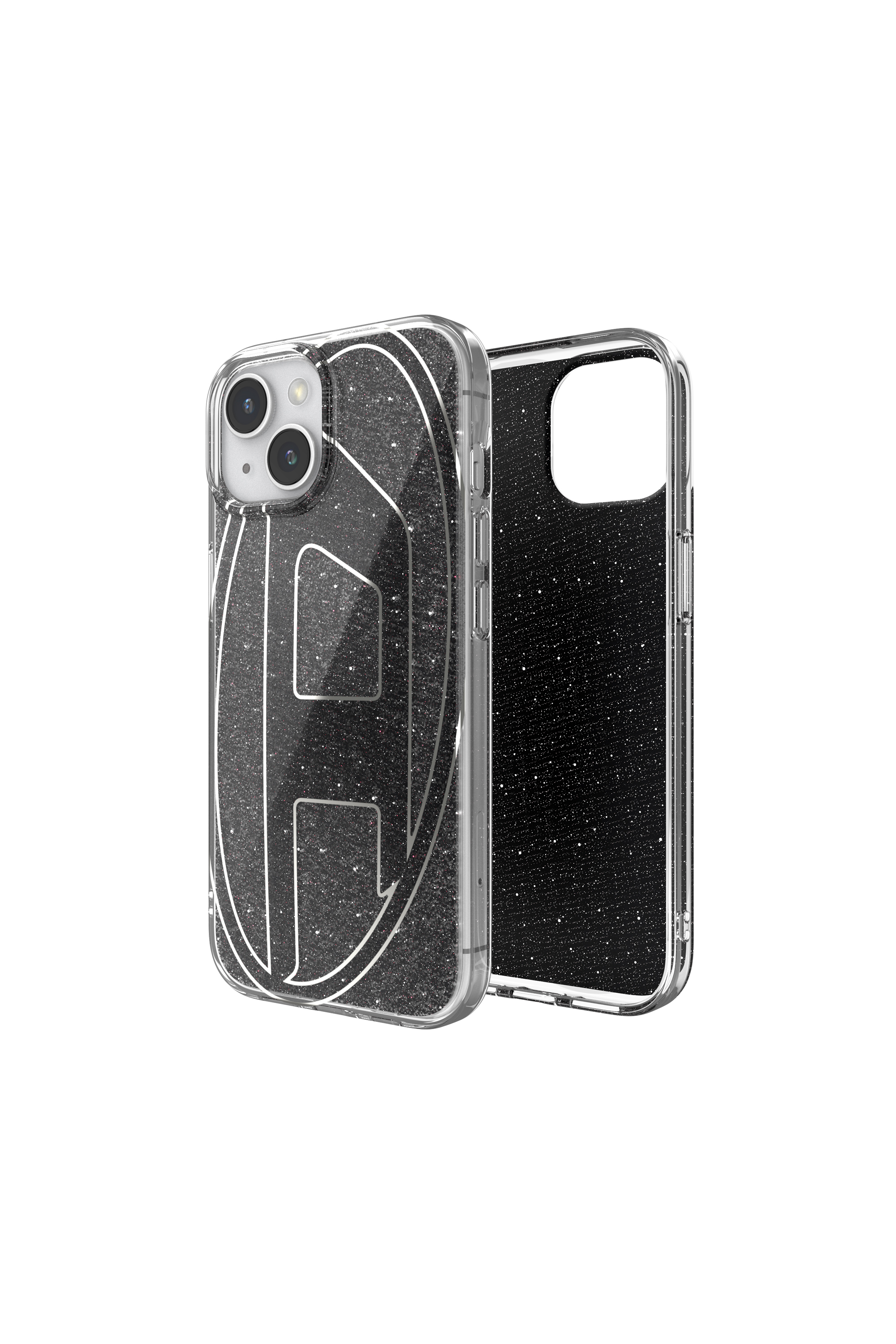 Diesel - 60023 AOP CASE, Unisex's iPhone 15 in ブラック - 1