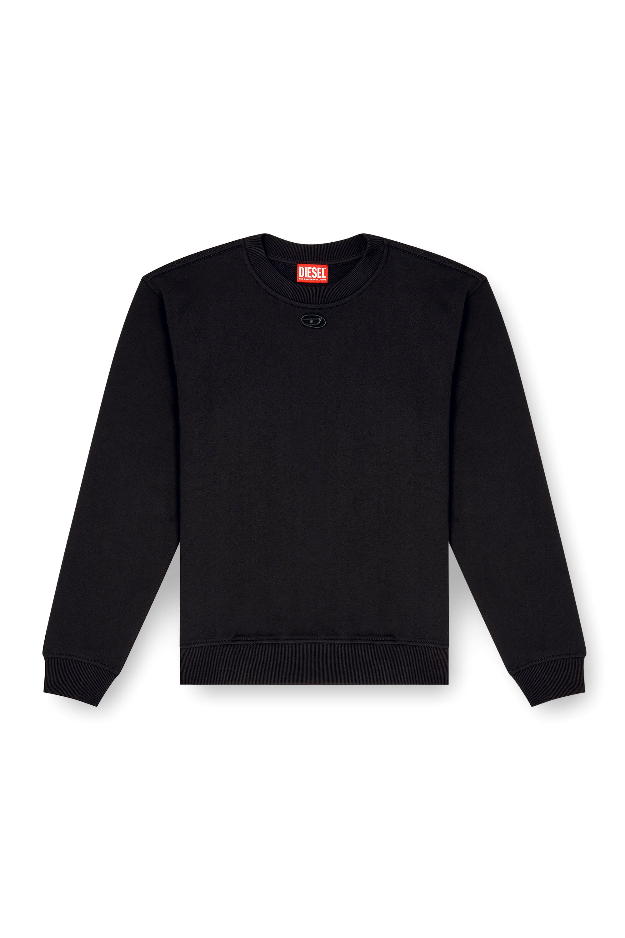 Diesel - F-NORMY-OD, Female's プルオーバースウェット in ブラック - 3