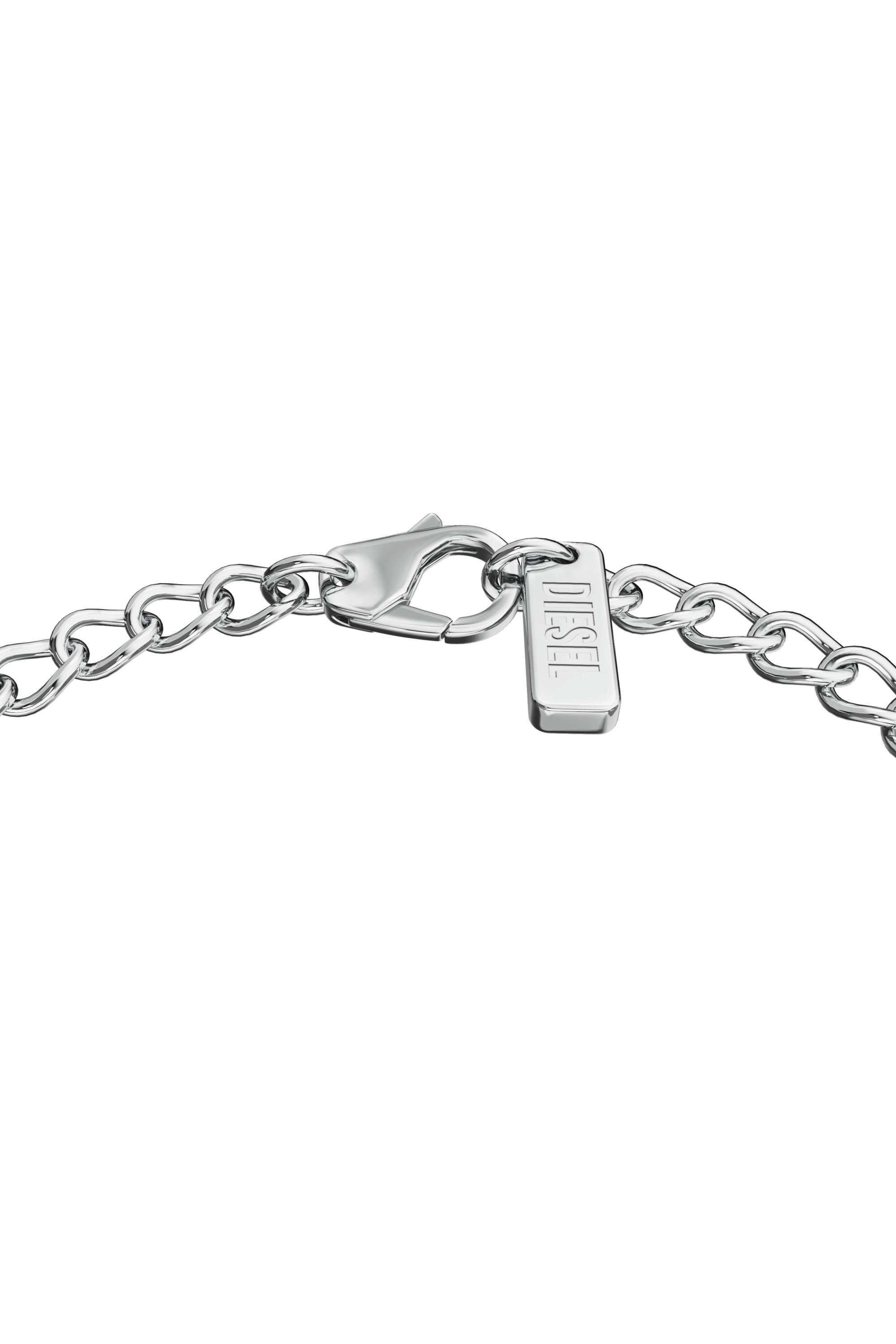 Diesel - DX1690040 JEWELLERY, Unisex's Stainless steel bracelet in シルバー/ブルー - 2