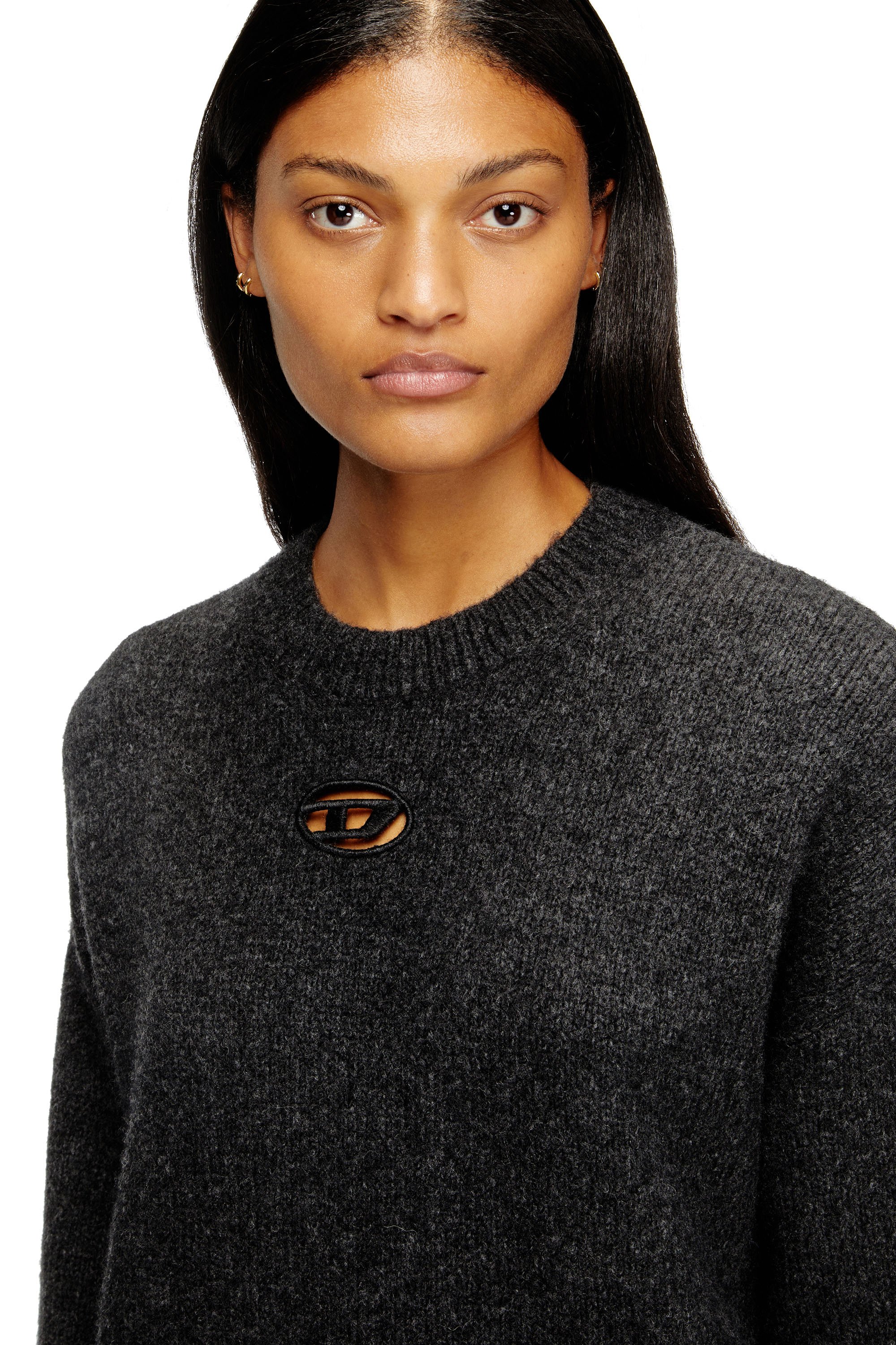 Diesel - M-AREETA, Female's プルオーバーニット in グレー - 4