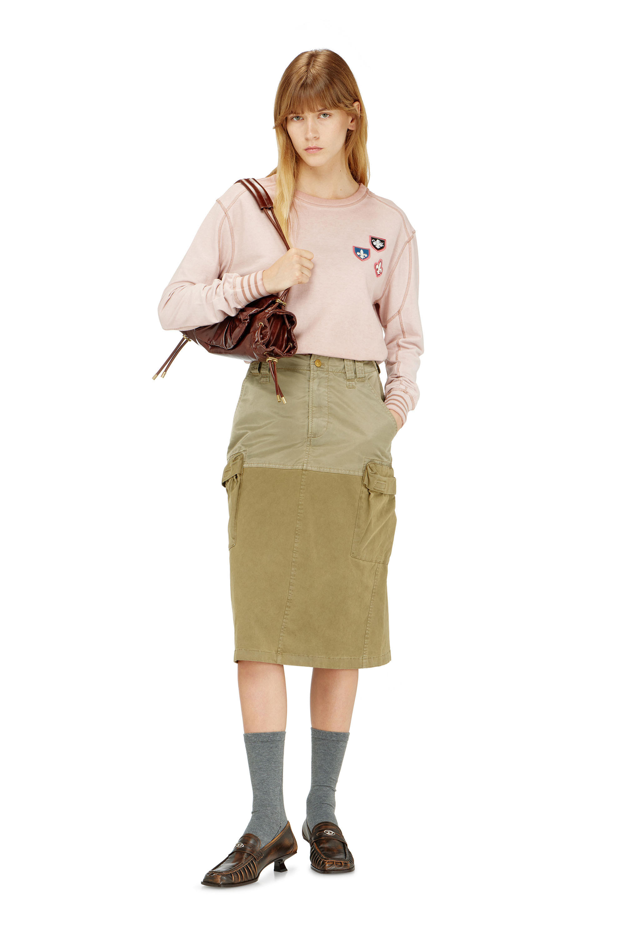 Diesel - T-BAWYE-LS, Female's 長袖Tシャツ in null - 2