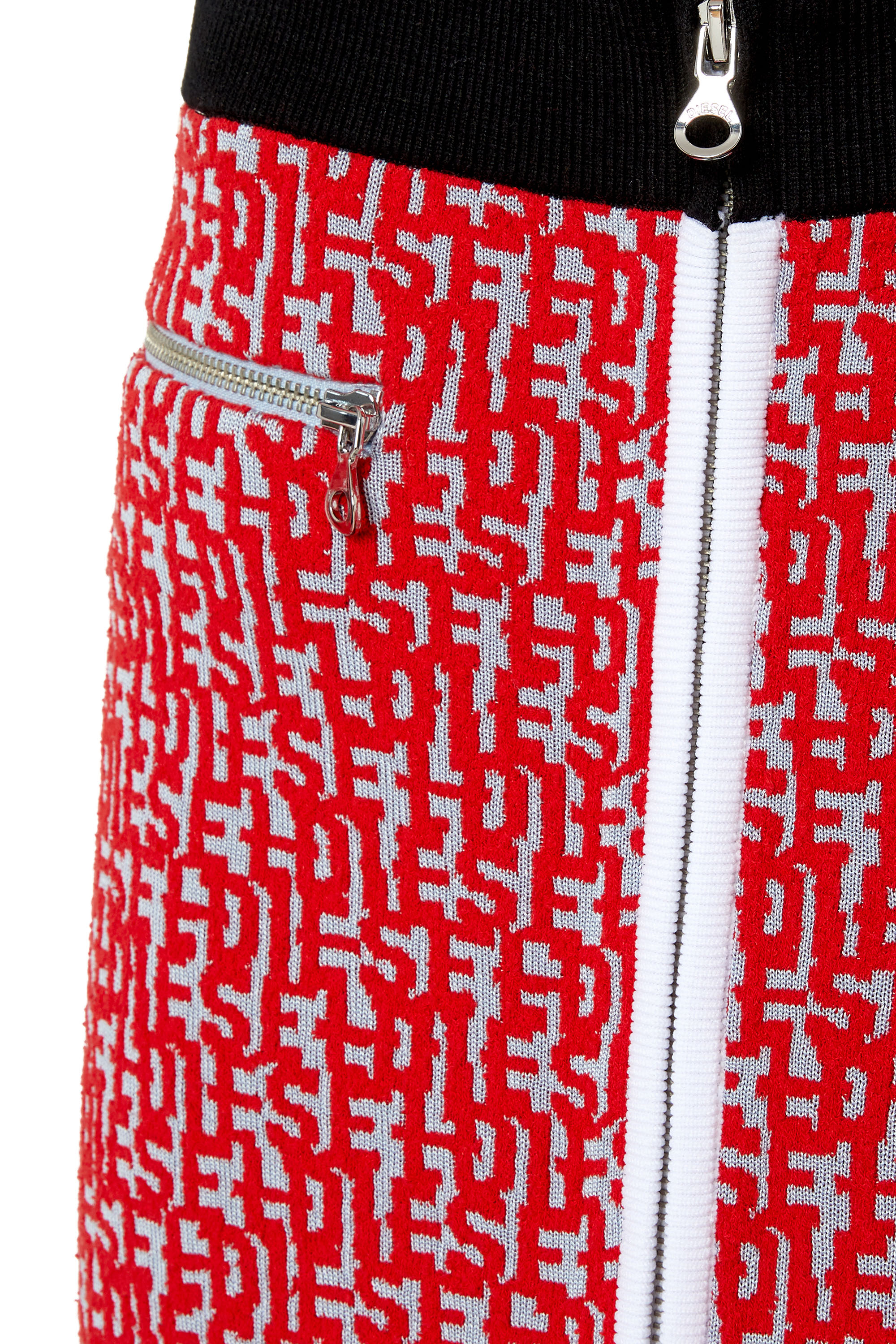 Diesel - M-ATHILDETTE-LONG, グレー/レッド - Image 3