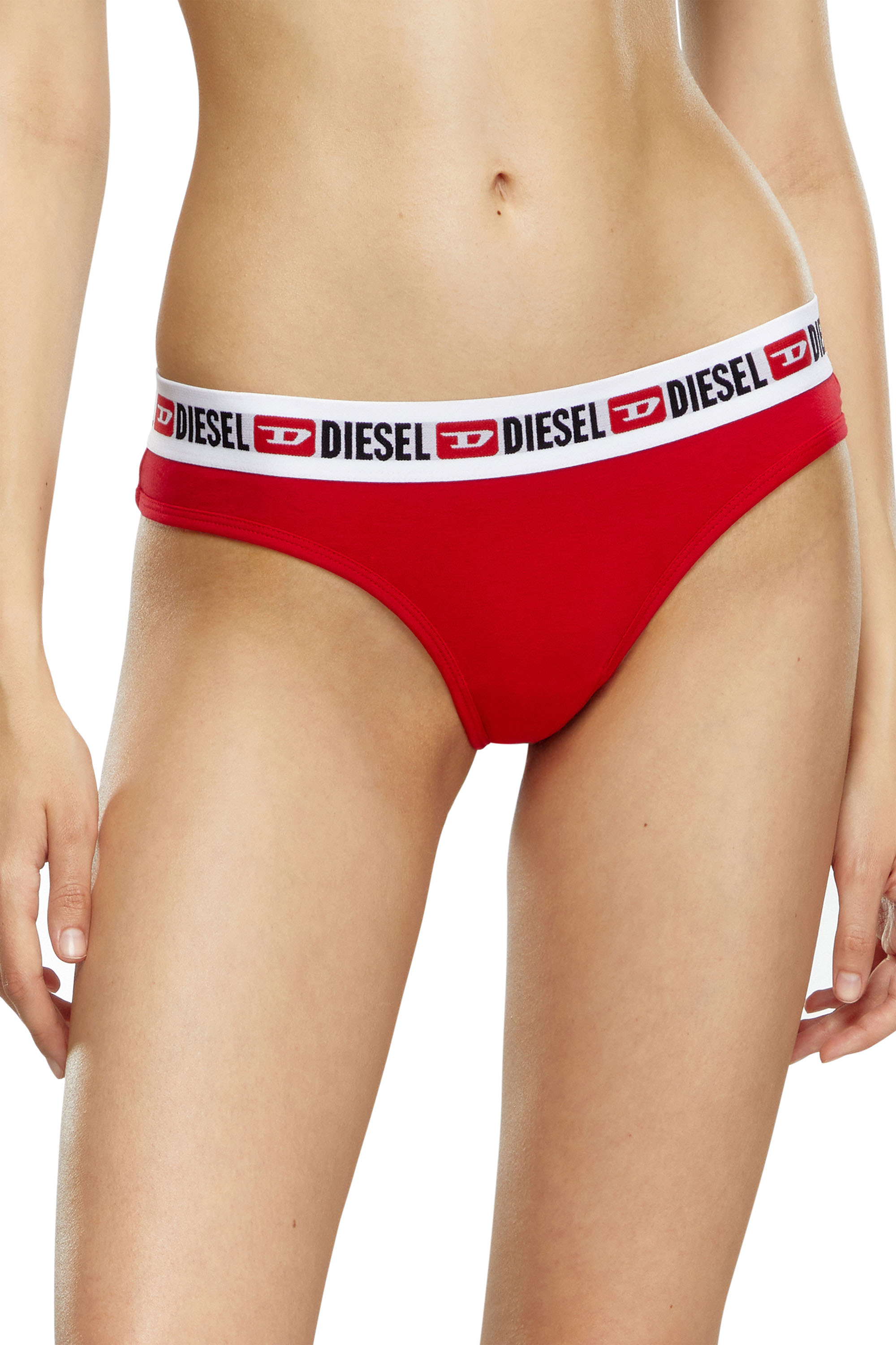 Diesel - UFST-STARS-THREEPACK, Female's 3パックタンガ in ホワイト/レッド/ブルー - 2