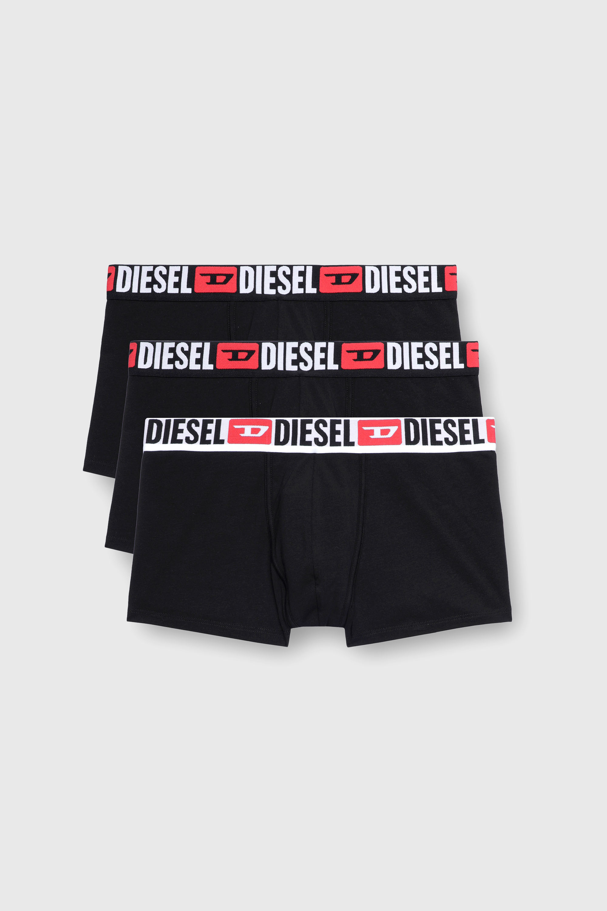 Diesel - UMBX-DAMIENTHREEPACK, Male's ボクサーパンツ 3枚パック in ブラック - 2