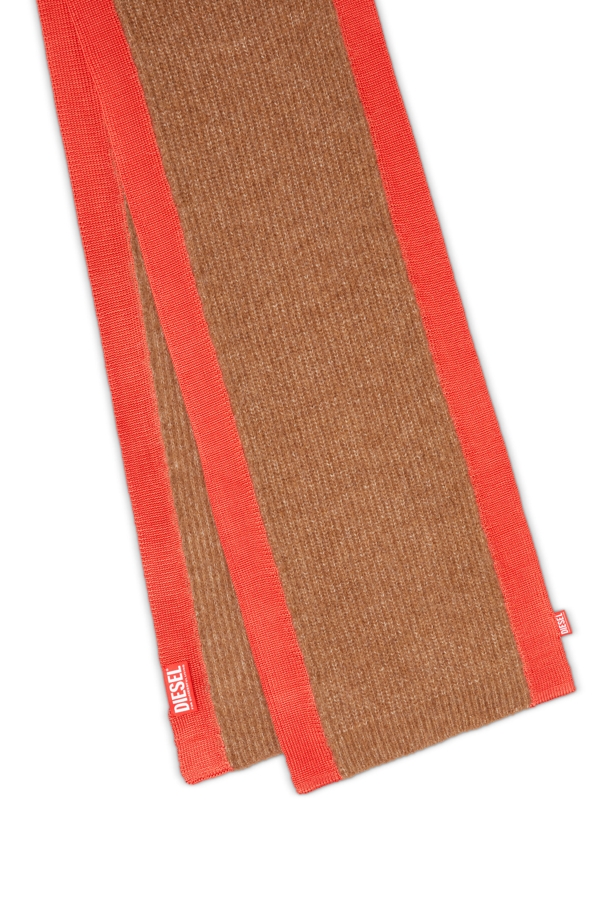 Diesel - K-LOLLO-SCARF, Unisex's スカーフ in ブラウン - 3