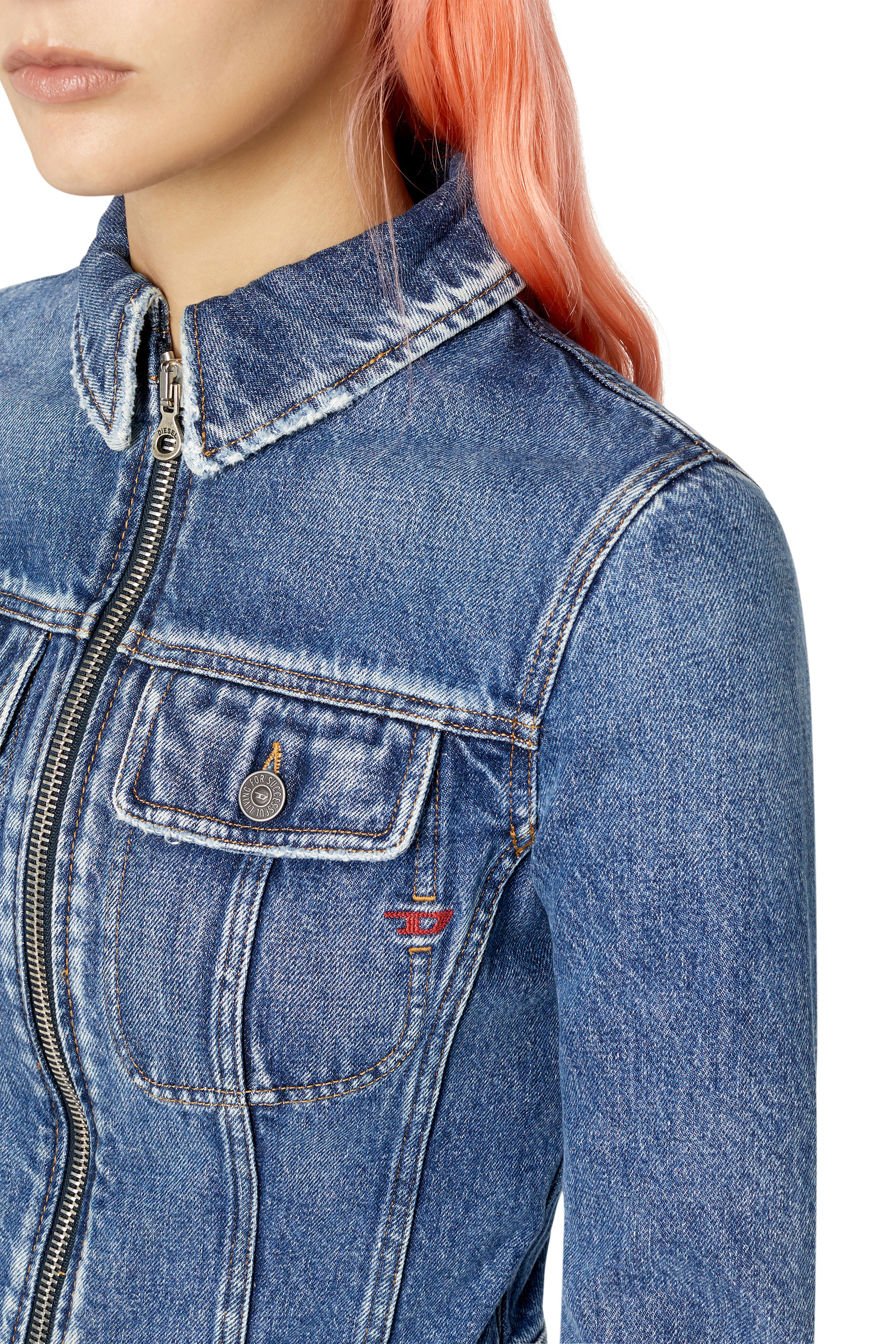 Diesel - DE-SLIMMY-ZP-FSB, ダークブルー - Image 5