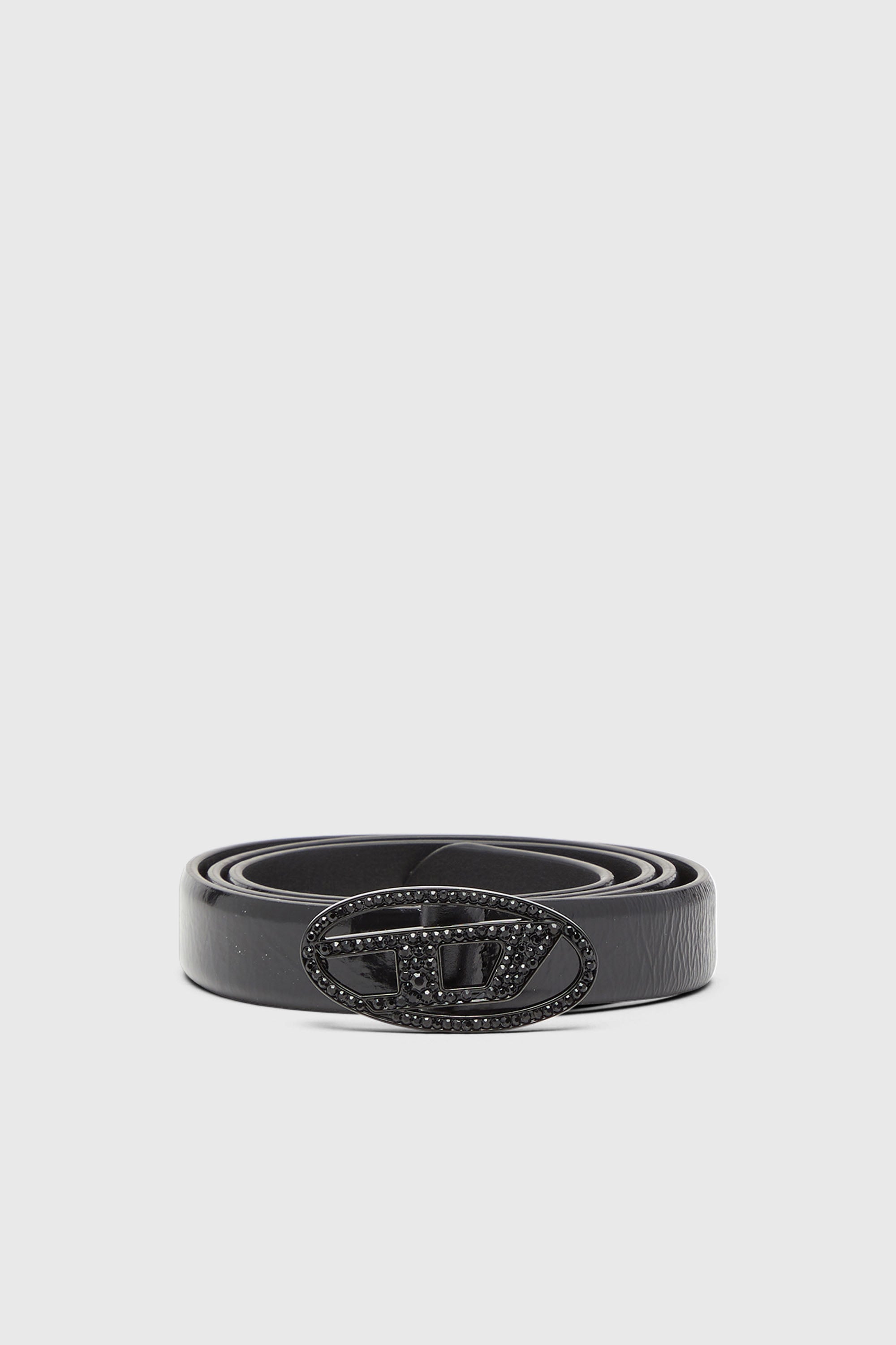 Diesel - B-1DR STRASS 20, Female's レザーベルト in ブラック - 1