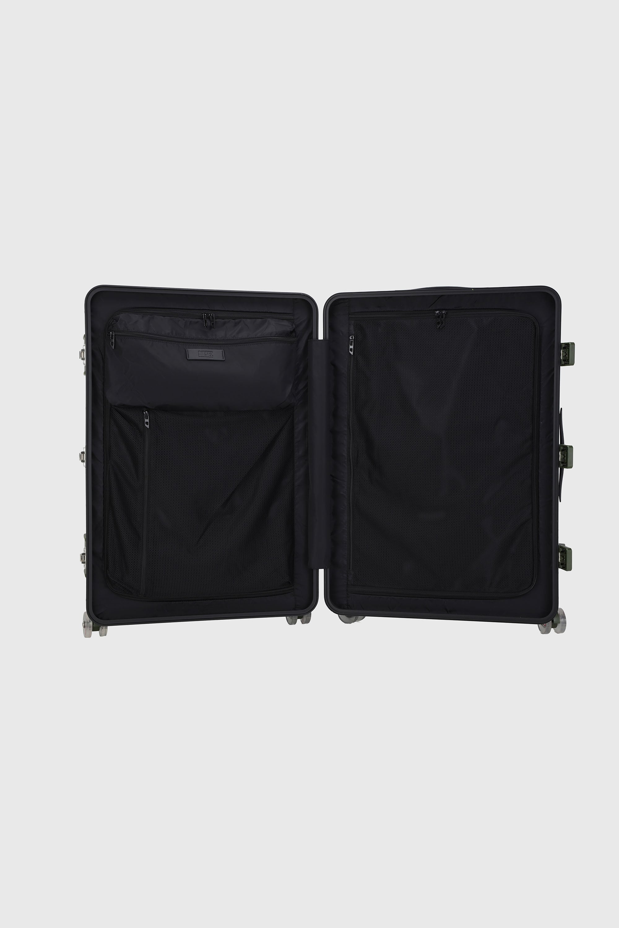 Diesel - DIESEL PC STRONG IMAGE TROLLEY- DSL003, Unisex's Rugged suitcase size L in ミリタリーグリーン - 4