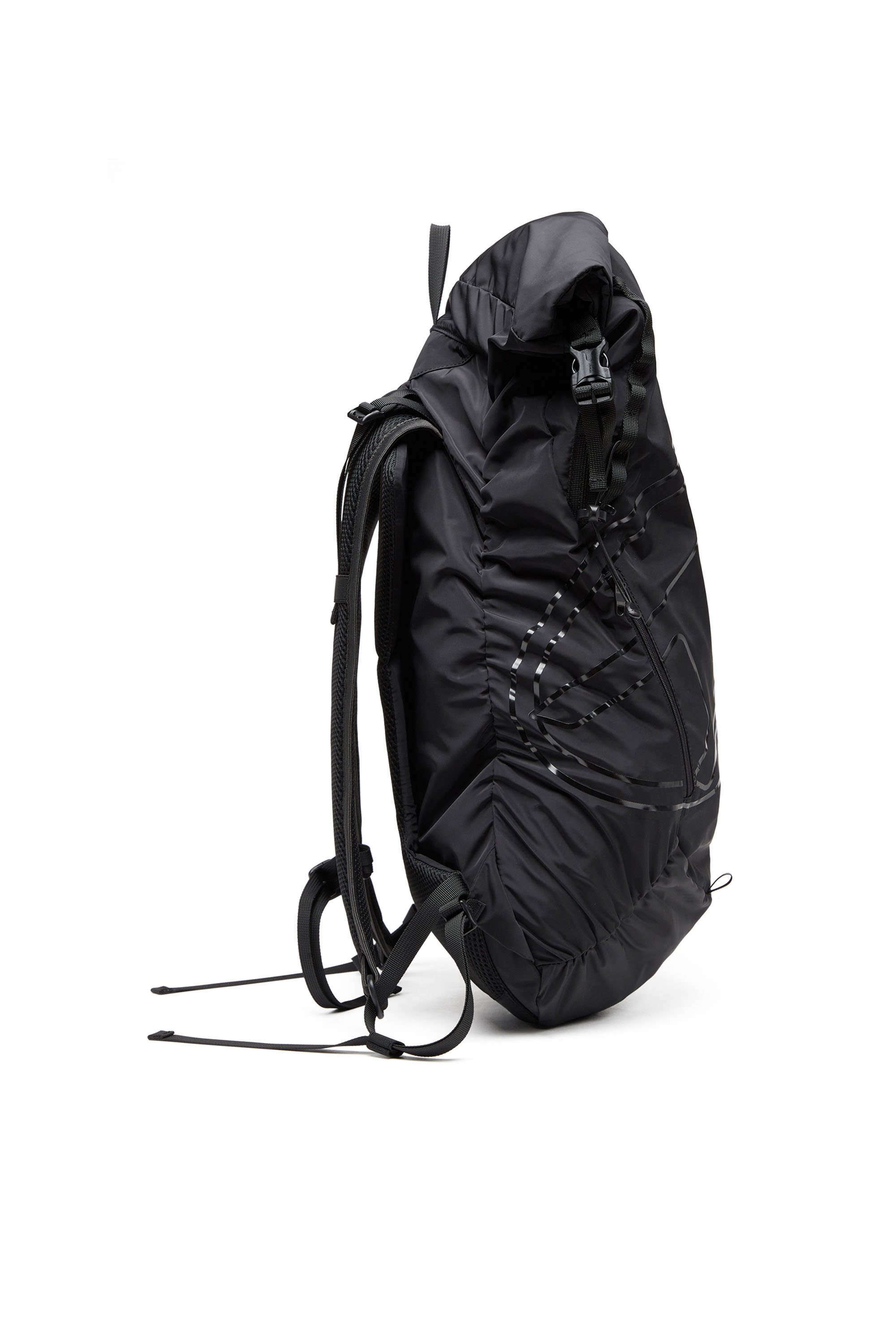 Diesel - DRAPE BACKPACK, ブラック - Image 3