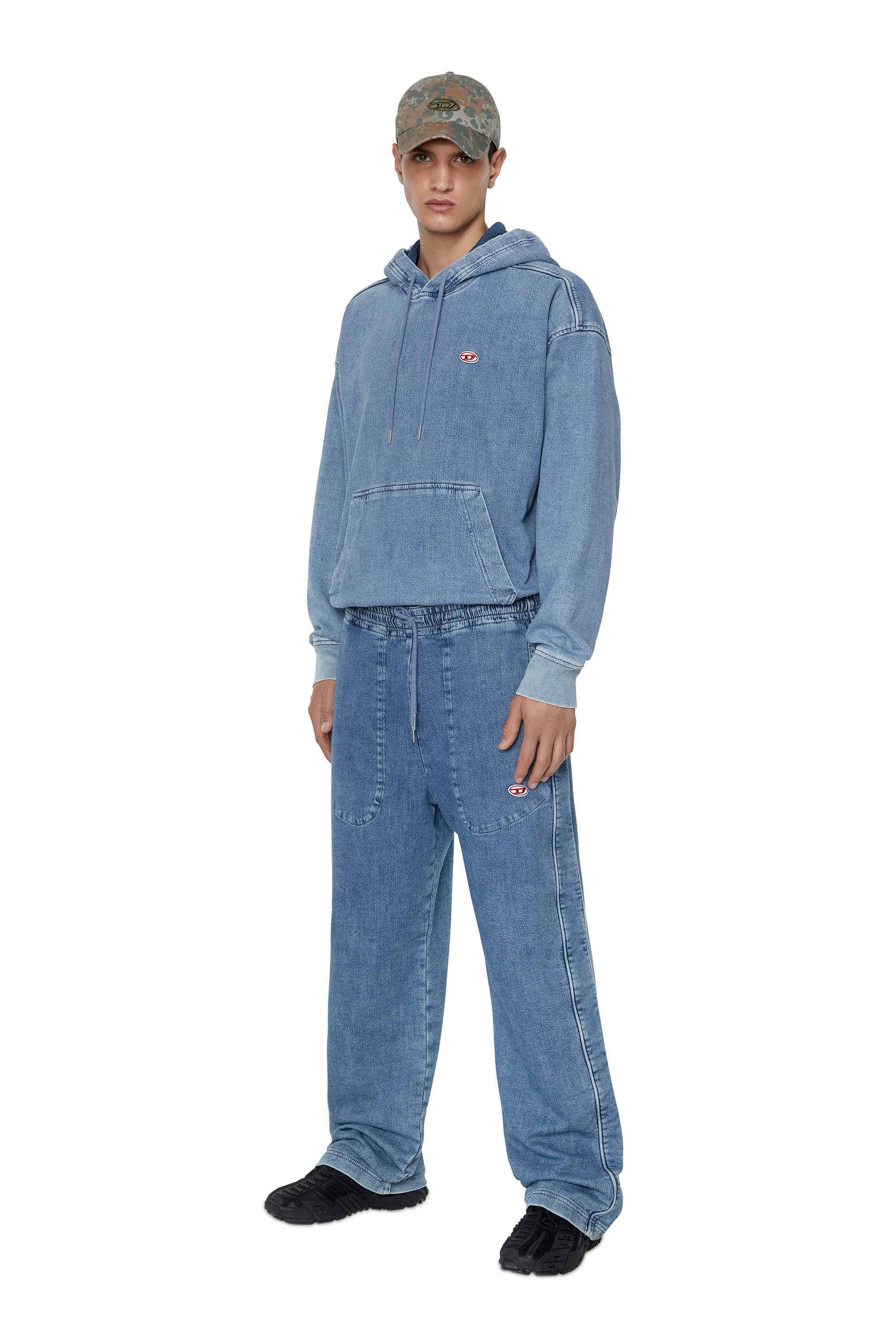 【大人気】2023SS DIESEL D-Um-Rib Track Denim