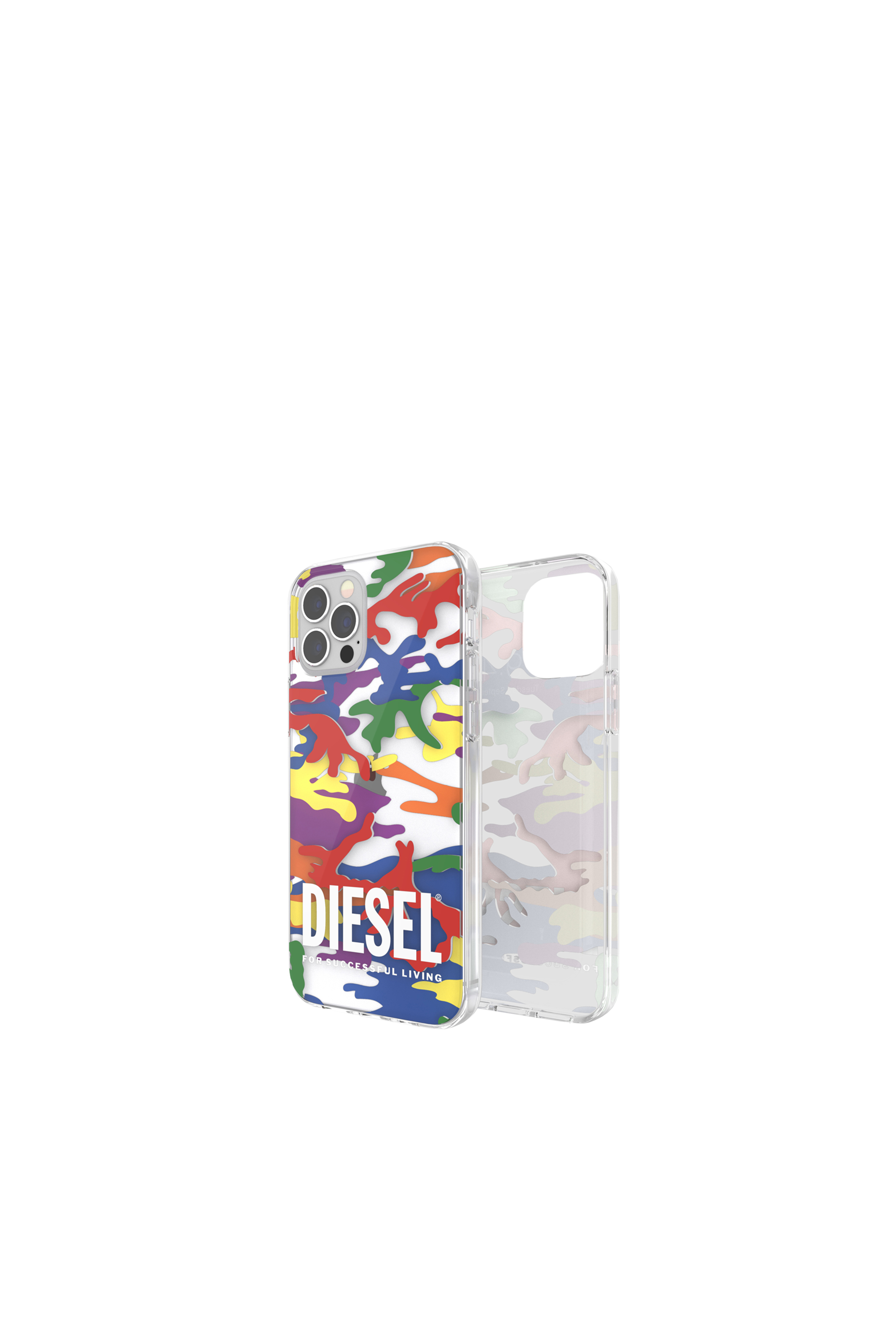 Diesel - 44332  STANDARD CASES, Unisex's Clear case Pride for iPhone 12 / 12 Pro in マルチカラー - 1