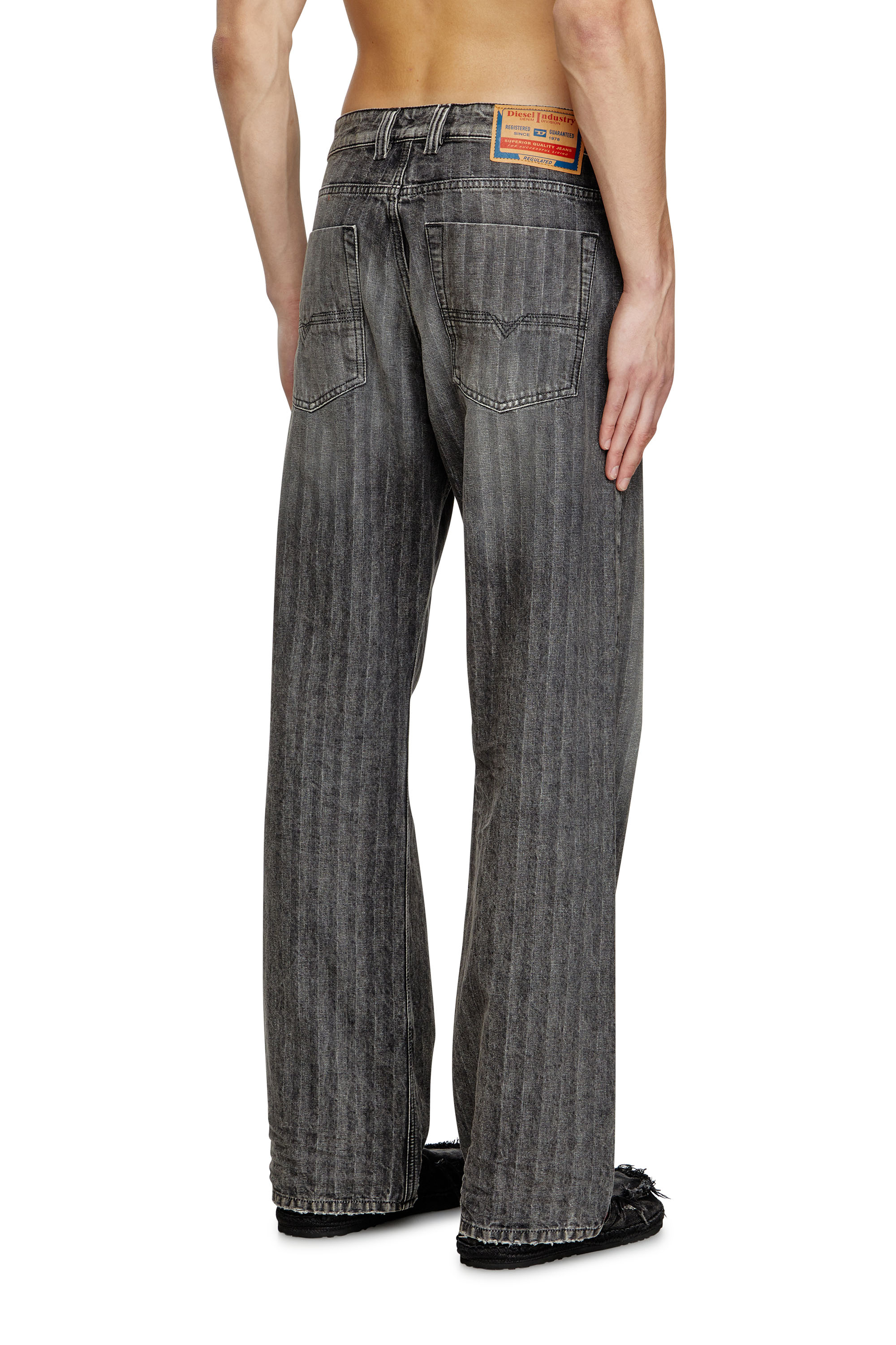 Relaxed Jeans 1980 D-Eeper 09L59, ライトグレー Diesel - Male's Relaxed Jeans 1980 D-Eeper 09L59, ライトグレー - 4