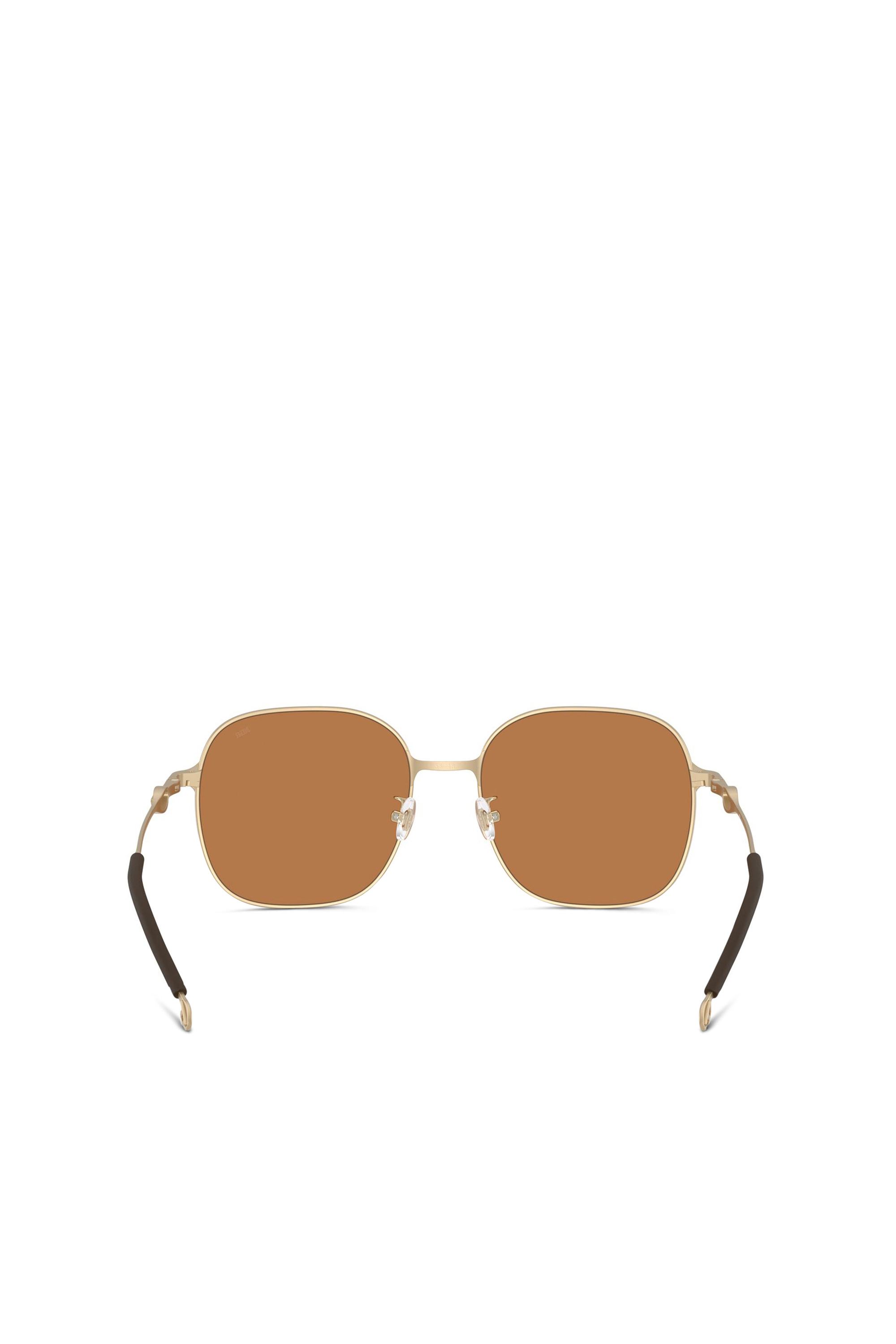 Diesel - 0DL1010D, Female's Square sunglasses in ブラウン - 4