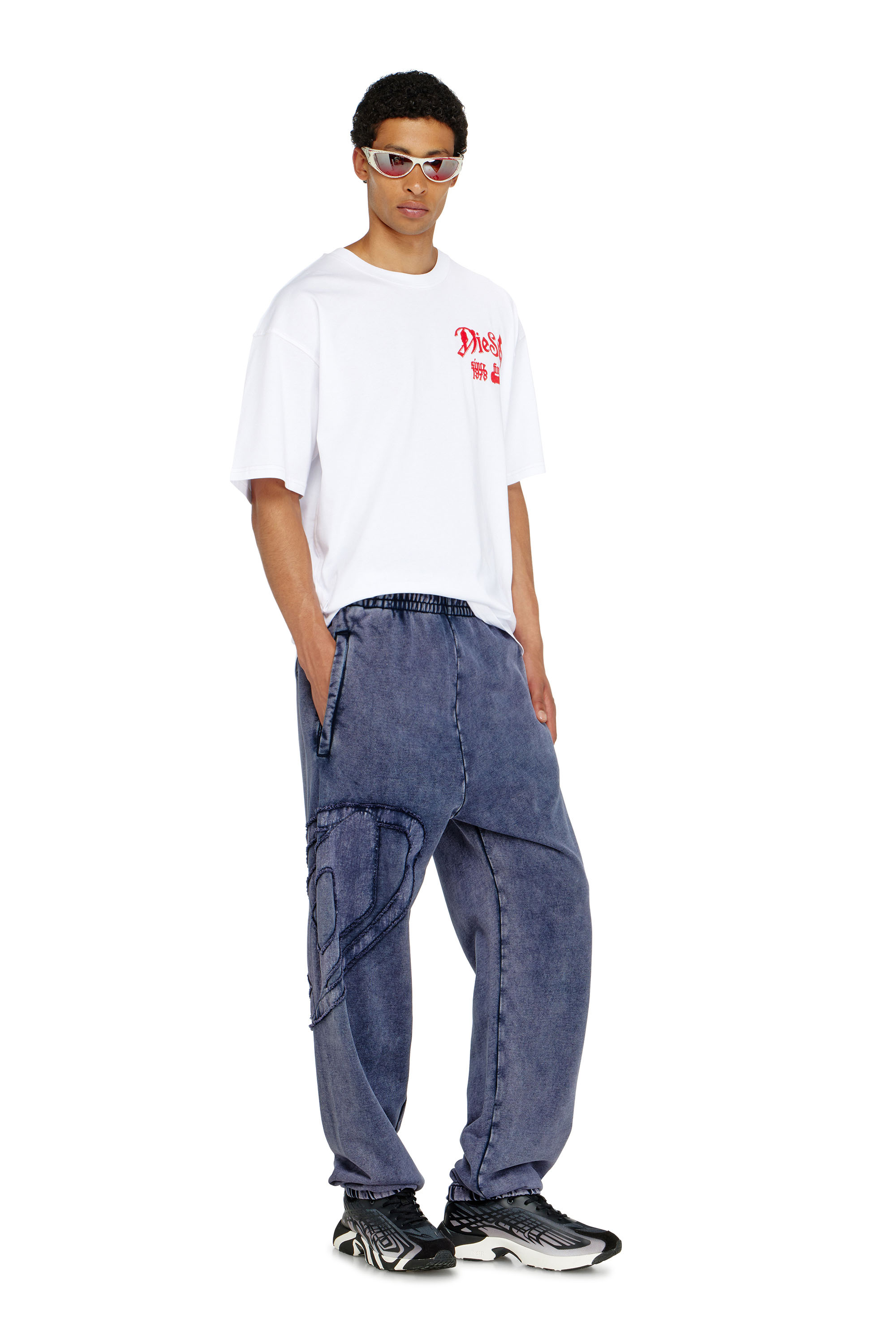 Diesel - P-MARKY-DEN, Male's スウェットパンツ in null - 1