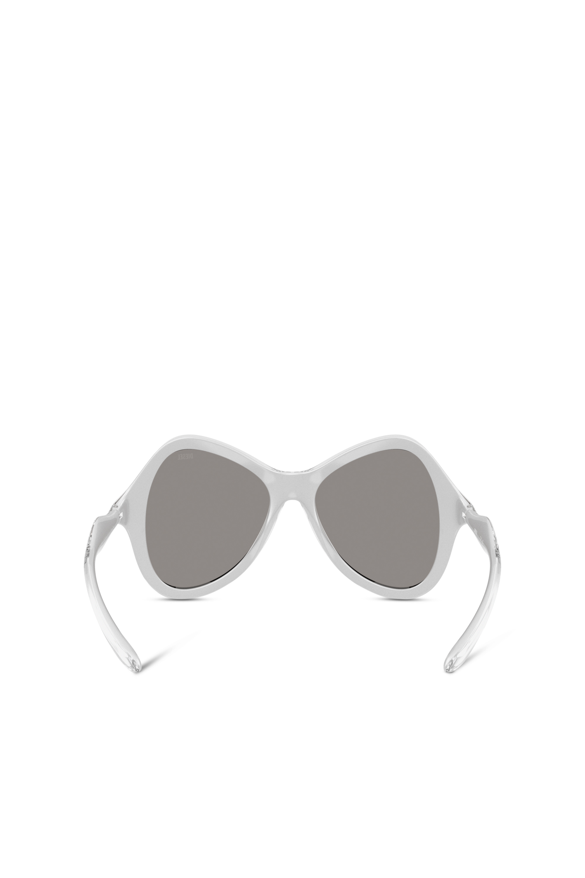 Diesel - 0DL3010U, Unisex's Cat-eye style sunglasses in グレー - 4