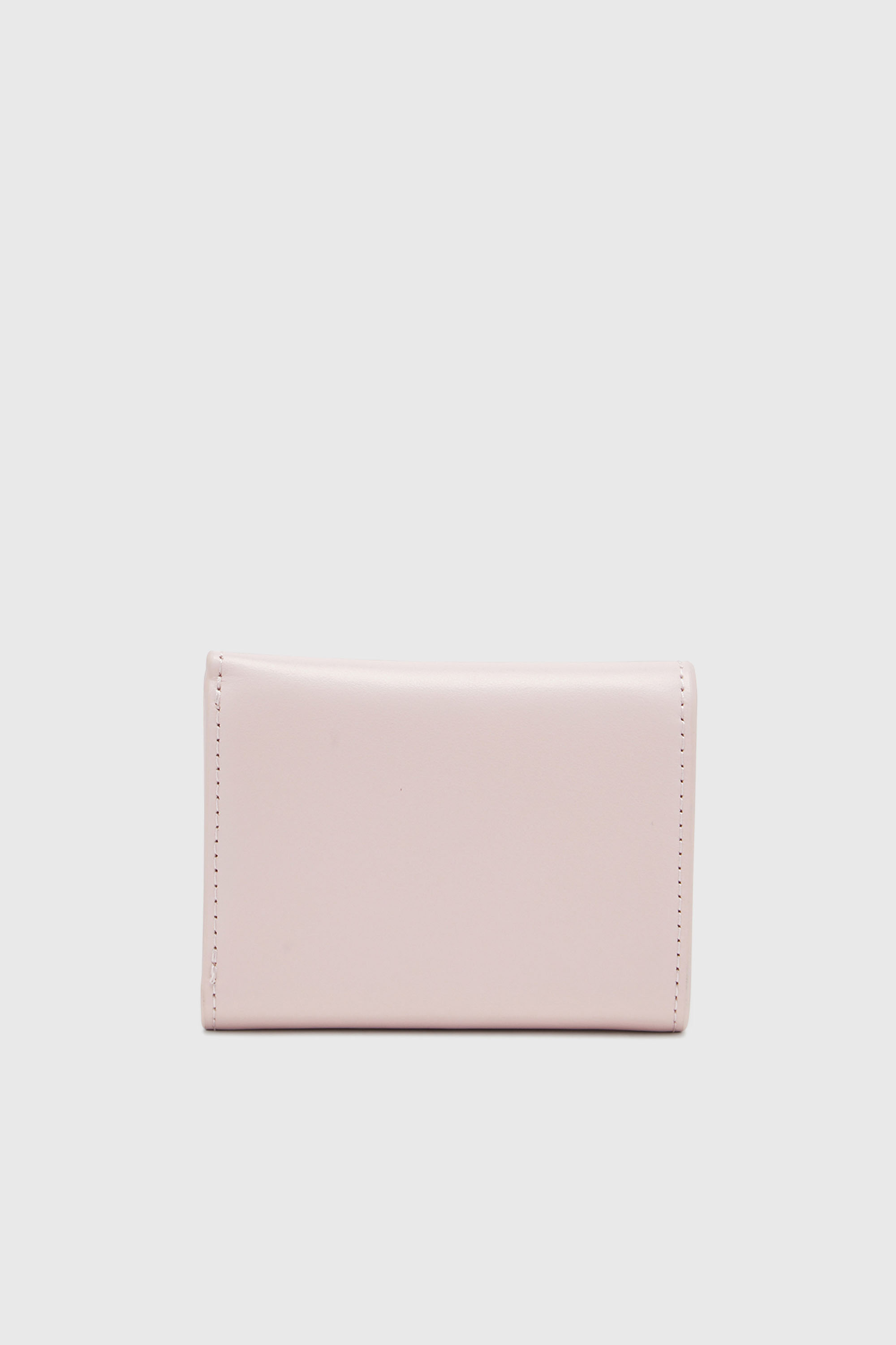 Diesel - 1DR TRI FOLD COIN XS II, Female's Tri-fold wallet in pastel leather in ピンク / ホワイト - 2