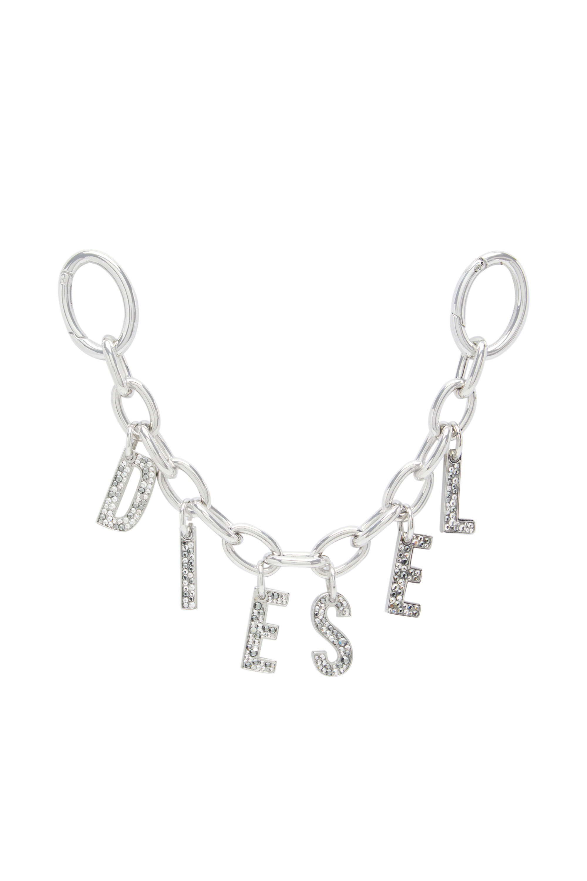 洗練されたデザイン　DIESEL　A-LETTERS CHARM　ゴールド