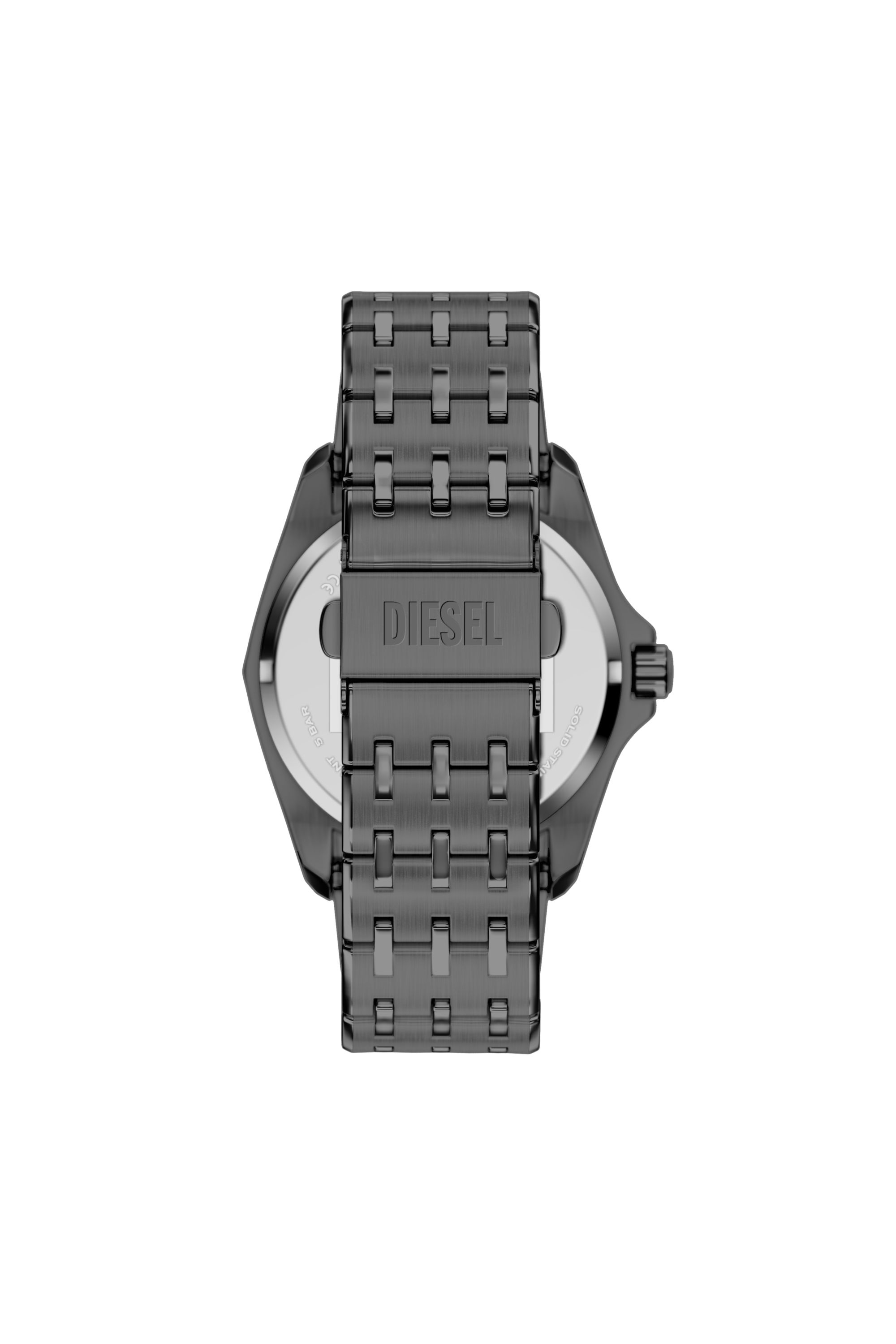 Diesel - DZ2238 WATCH, Male's Stinger gunmetal stainless steel watch in ダークグレー - 2