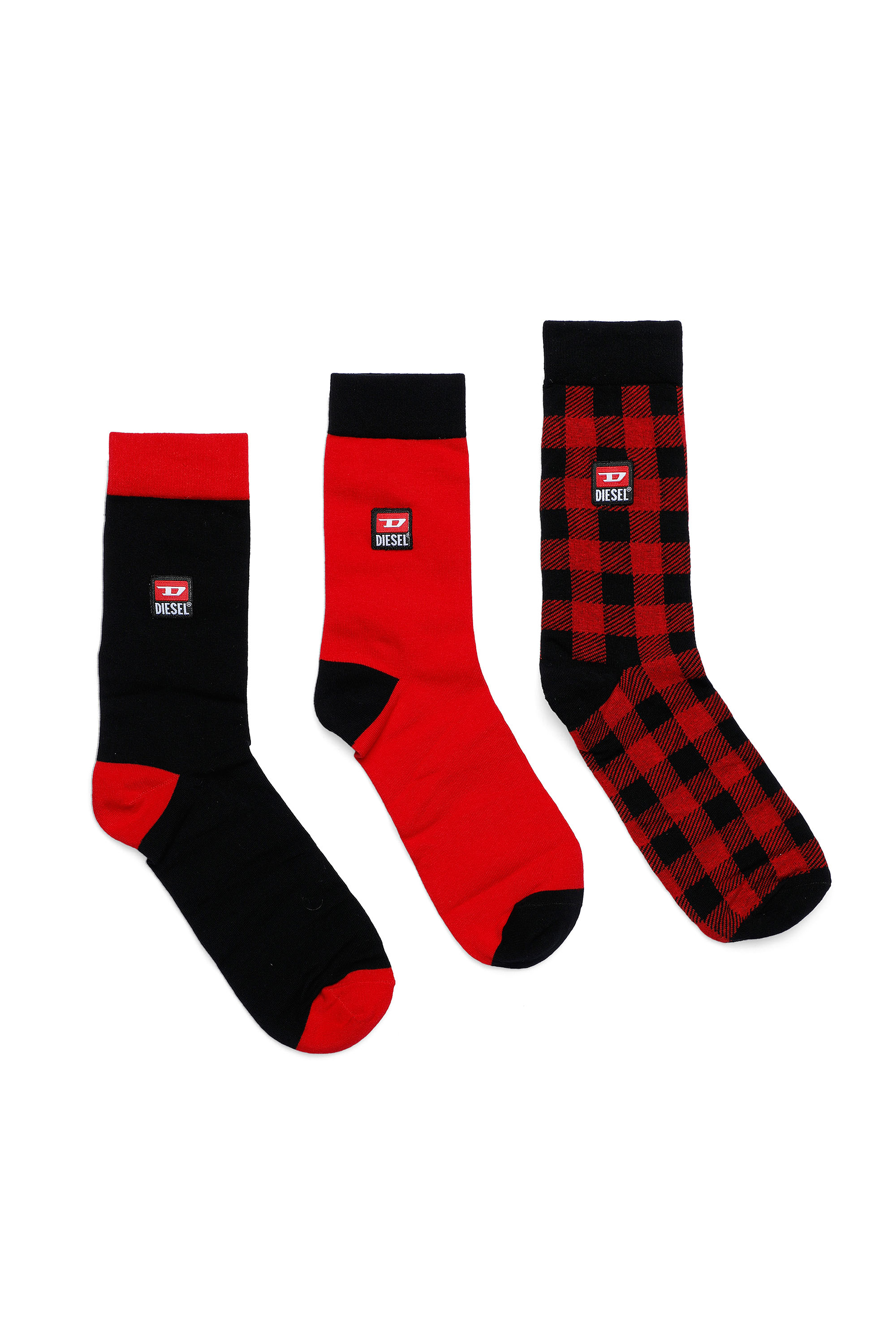 SKM-HERMINE-THREEPAC, レッド/ブラック Diesel - SKM-HERMINE-THREEPAC, レッド/ブラック - Image 1