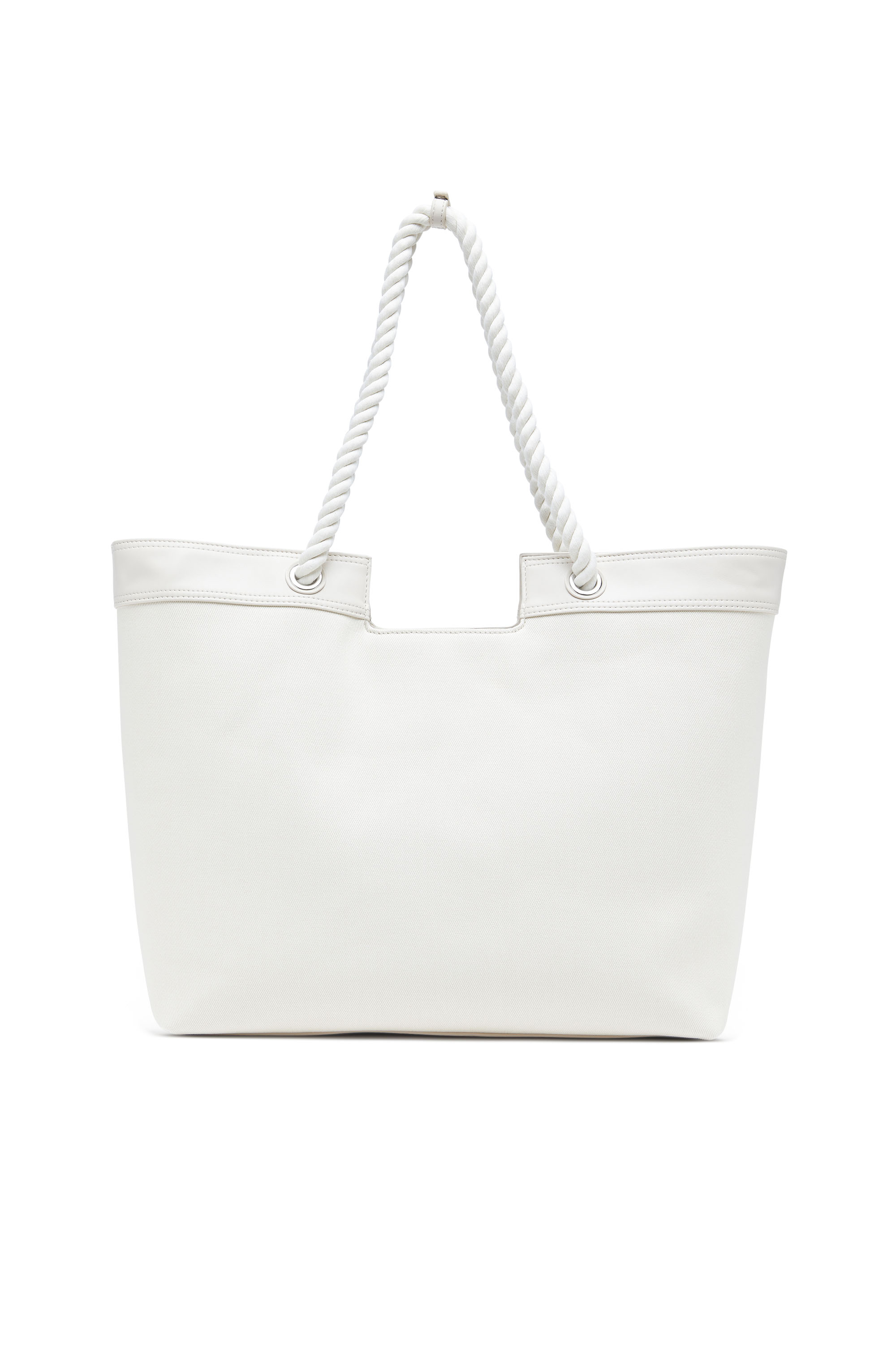 Diesel - DSL 3D SHOPPER EW, Female's Dsl 3D-Shopping bag in Cordura twill in ホワイト - 2