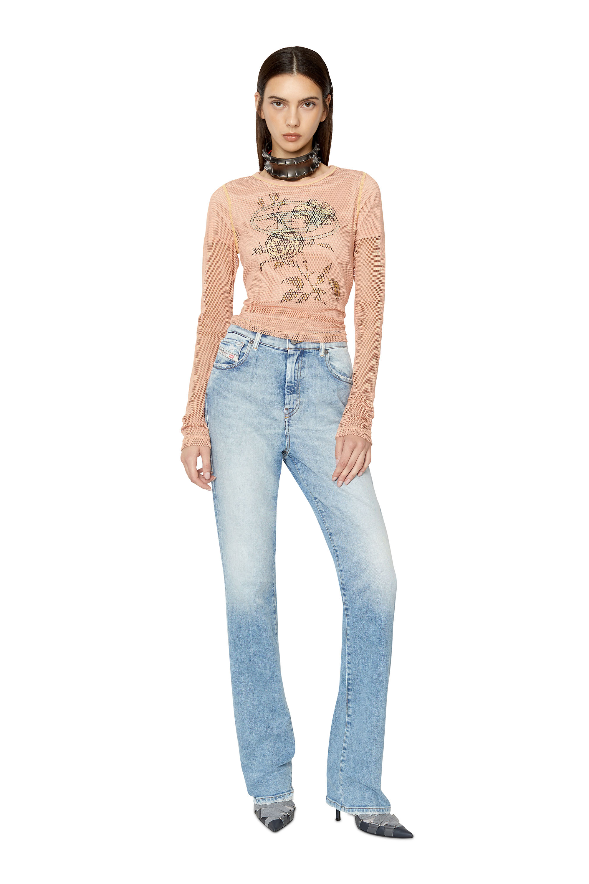 Diesel - Bootcut and Flare Jeans 2003 D-Escription 09E67, ライトブルー - Image 5