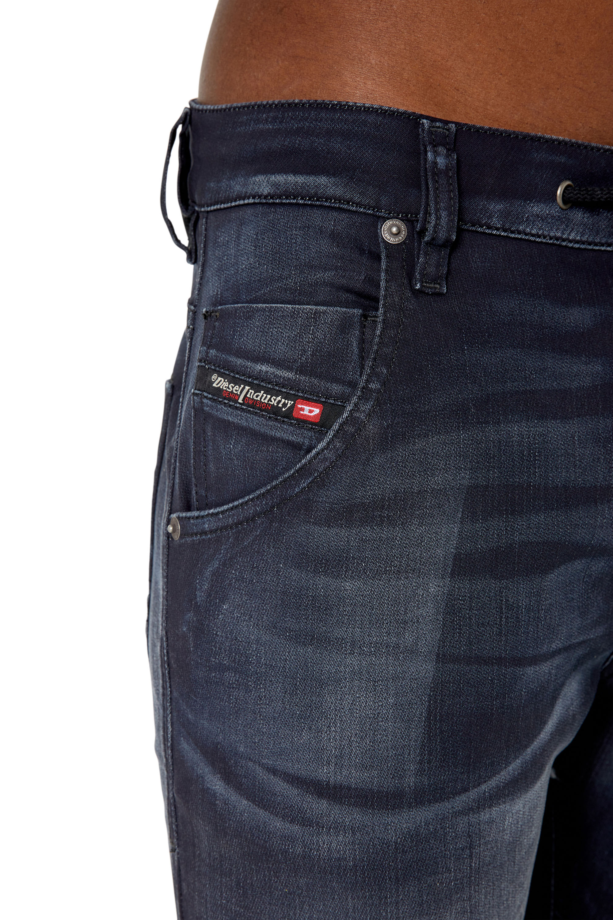 Diesel - Tapered 2030 D-Krooley Joggjeans® 068CR, ブラック/ダークグレー - Image 3